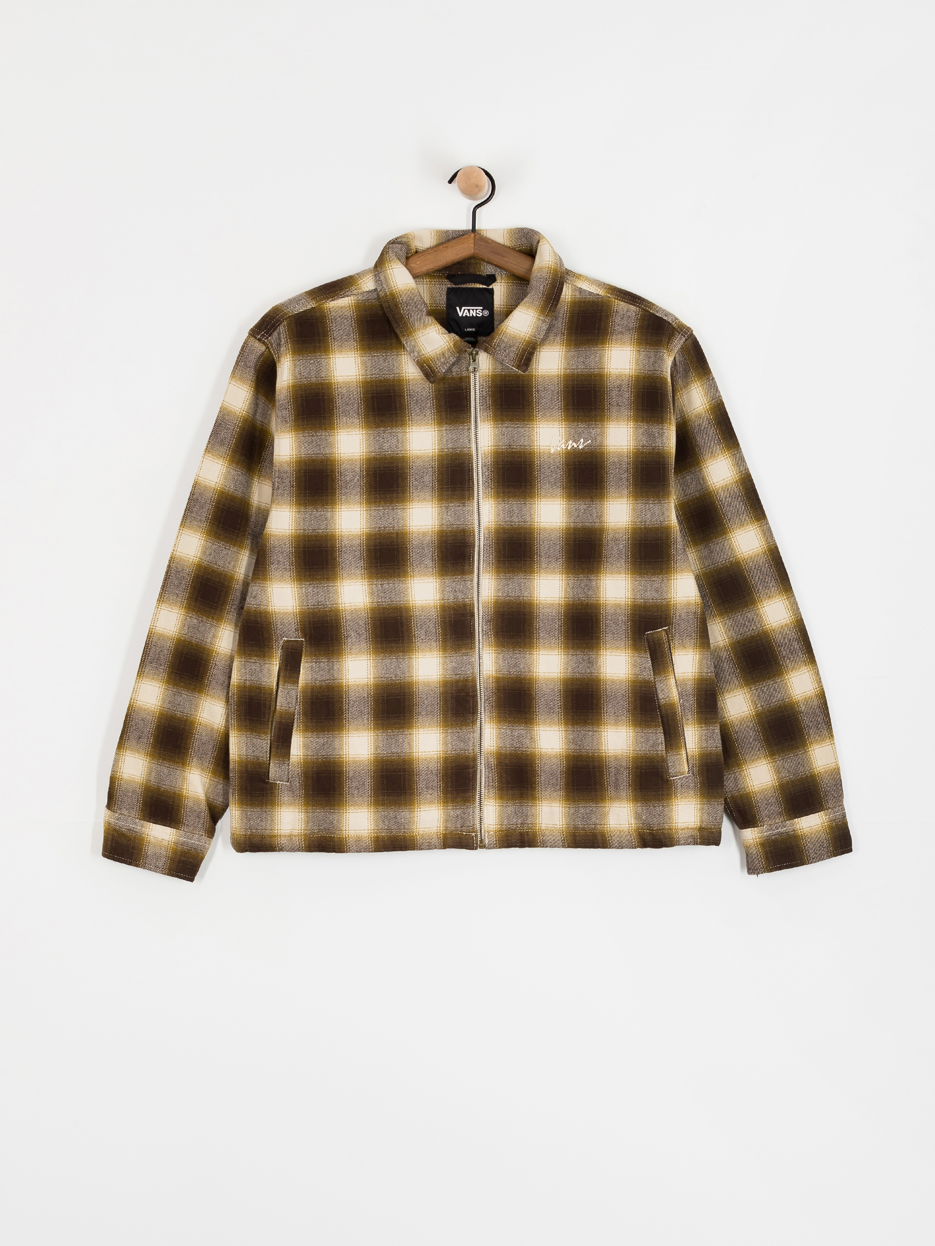 Koszula Vans Crestmont Plaid Shacket (oatmeal)