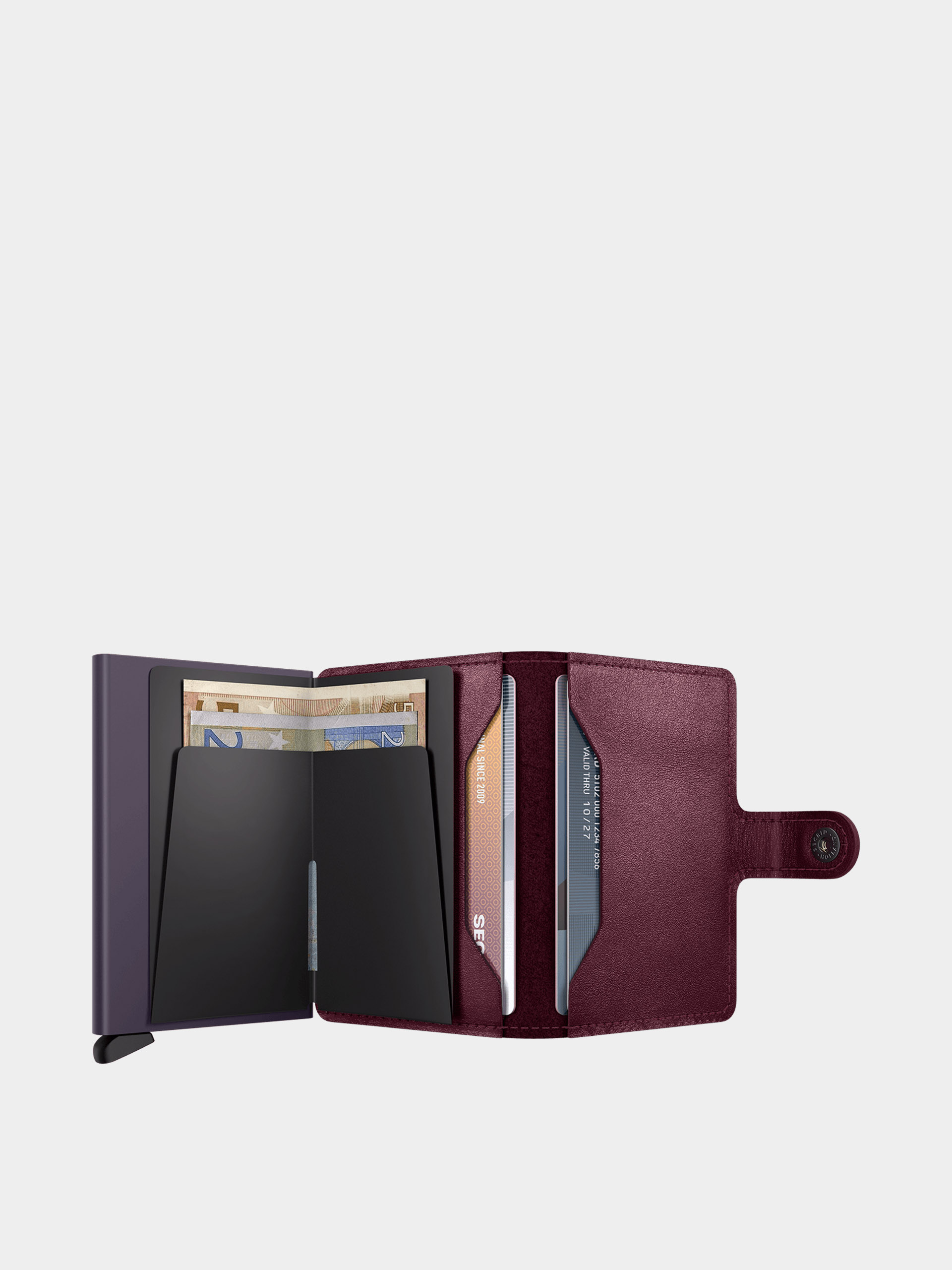 Portfel Secrid Miniwallet (original cranberry)