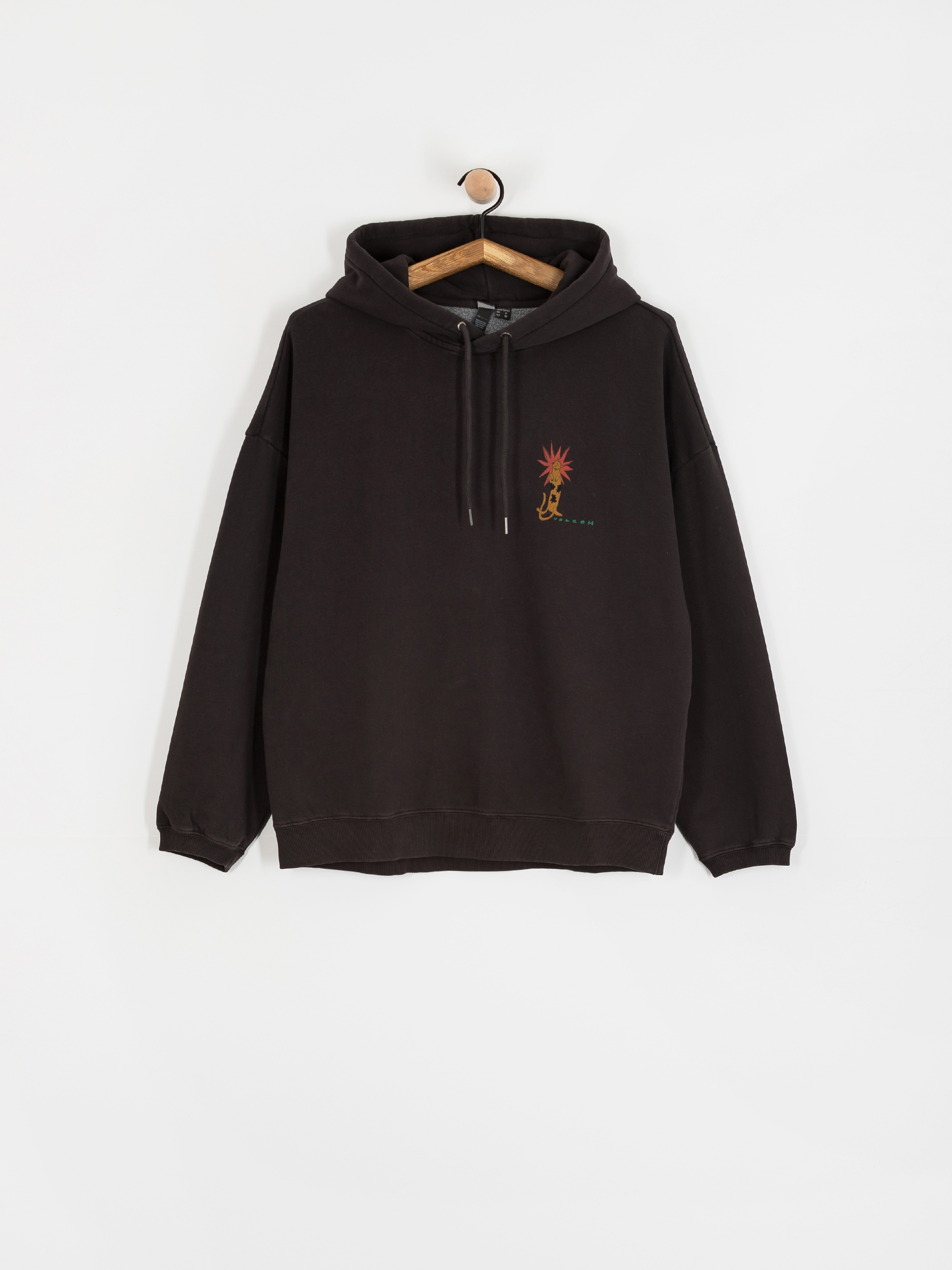 Bluza z kapturem Volcom Radical Daze HD Wmn (black)