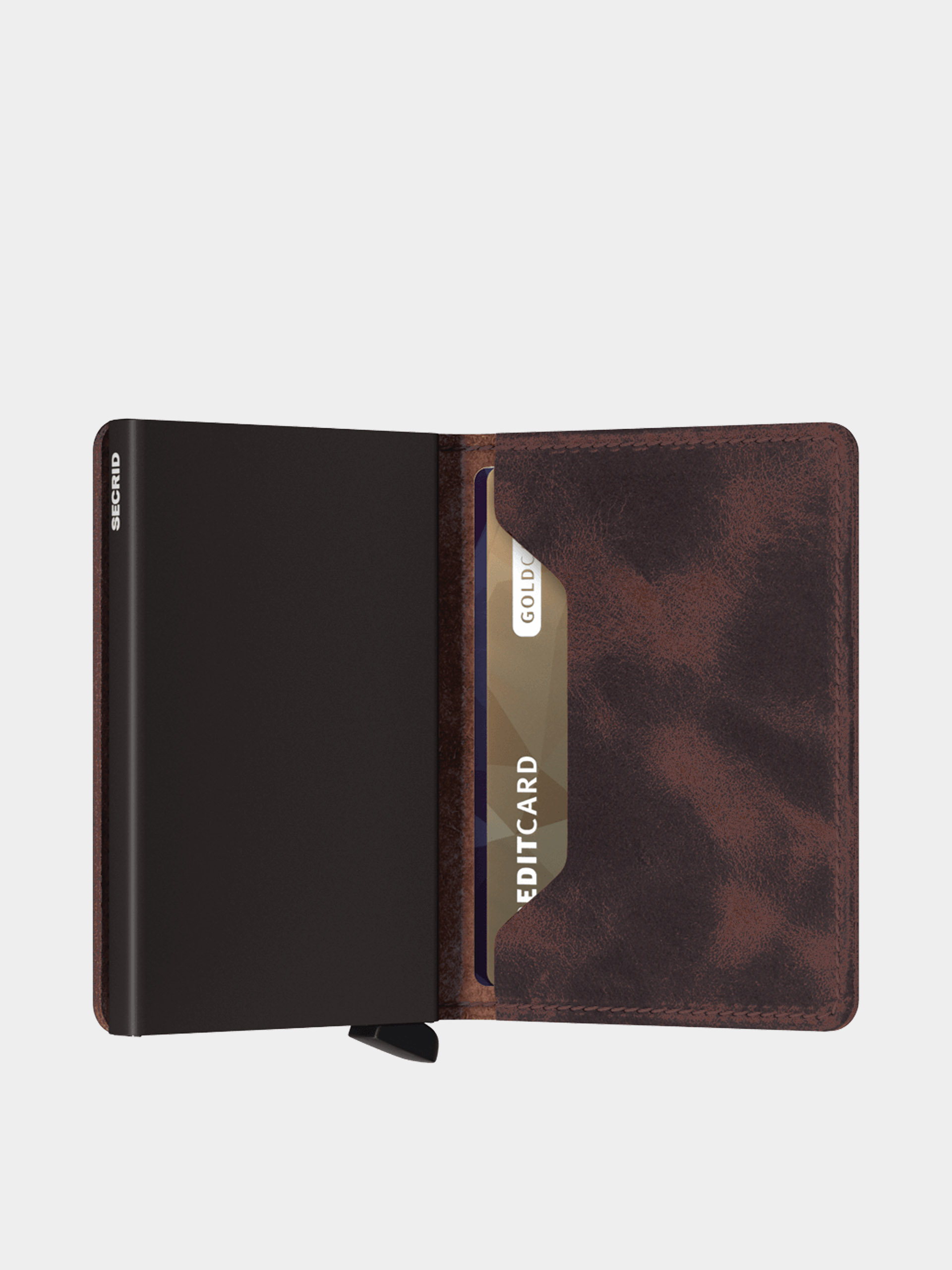 Portfel Secrid Slimwallet (vintage chocolate)