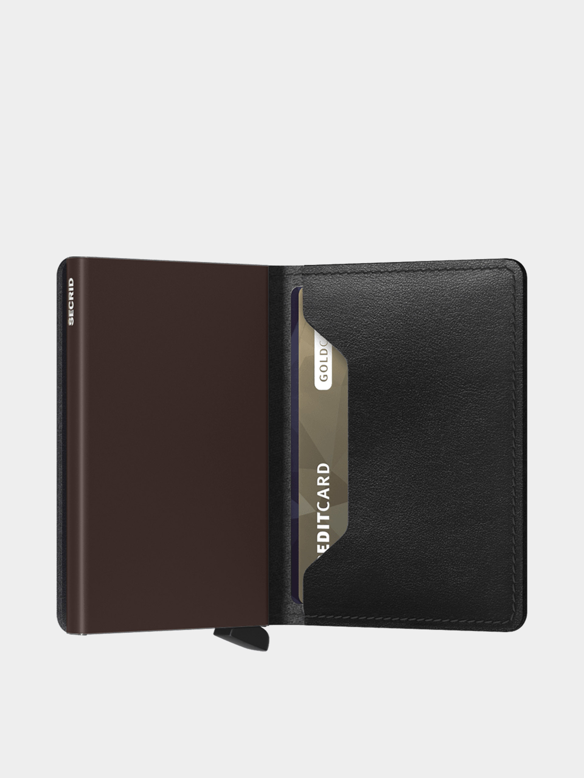 Portfel Secrid Slimwallet (original black/brown)