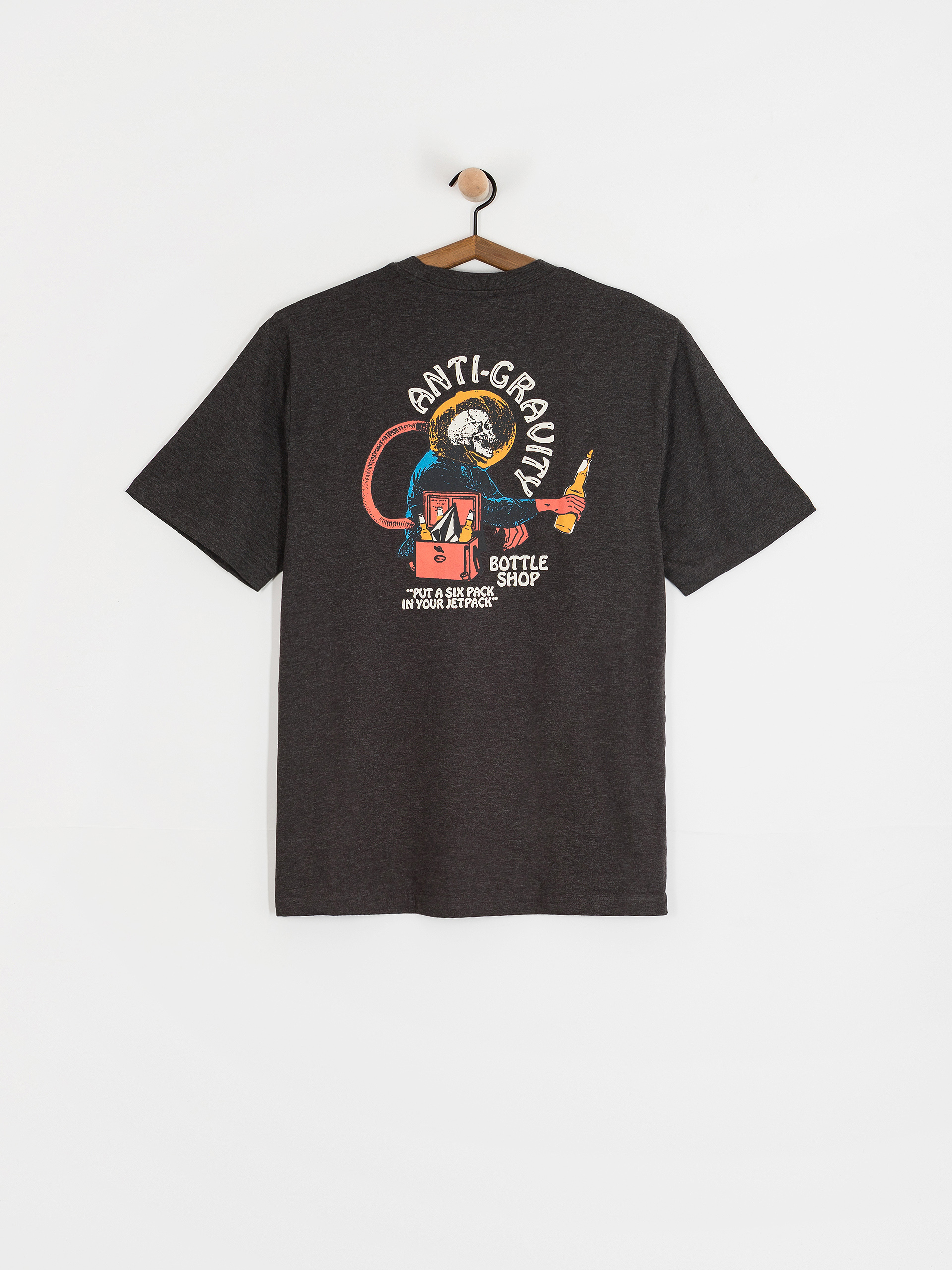 T-shirt Volcom Anti Gravity Hth (heather black)