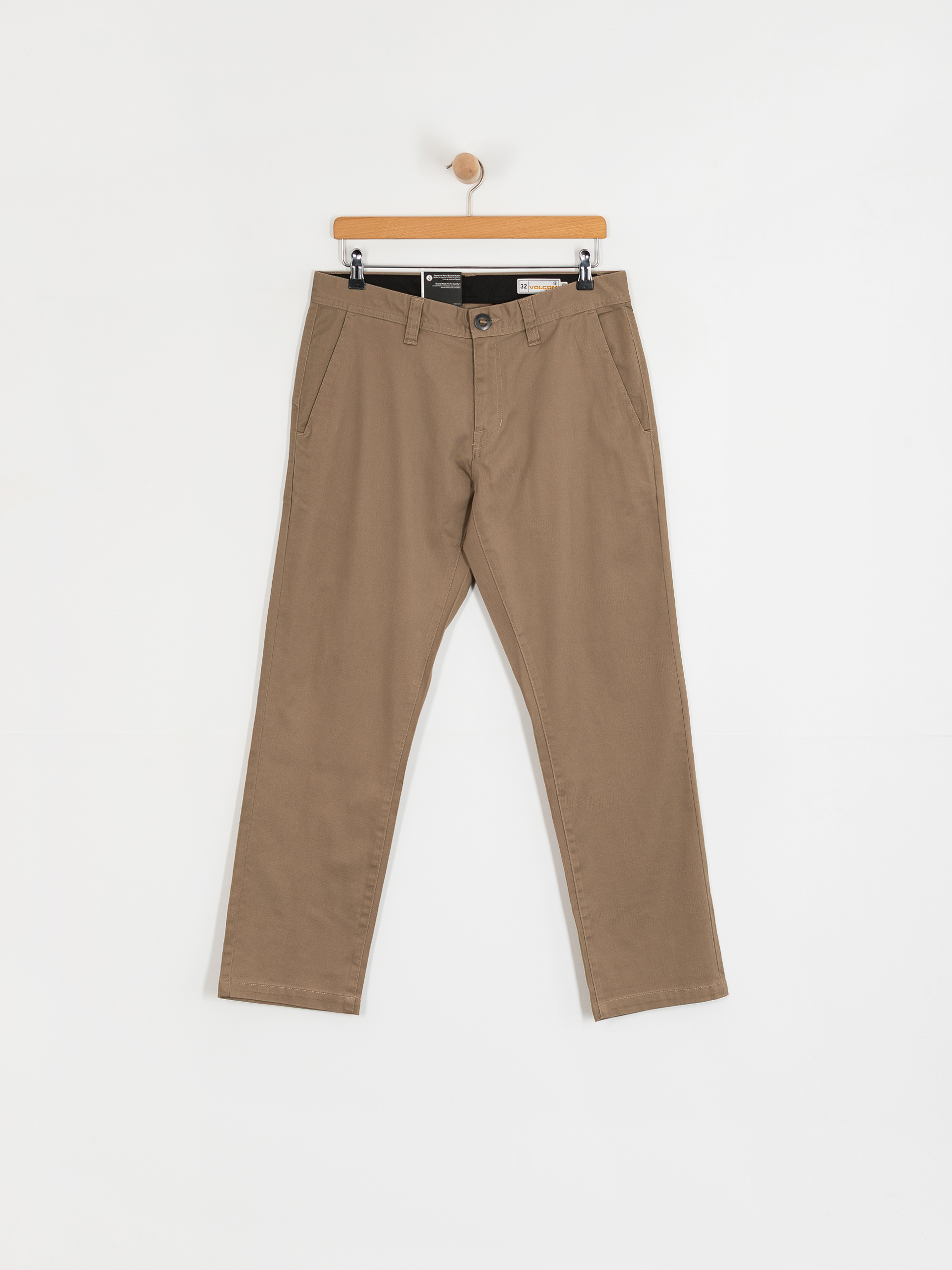 Spodnie Volcom Frickin Modern Stretch (khaki)