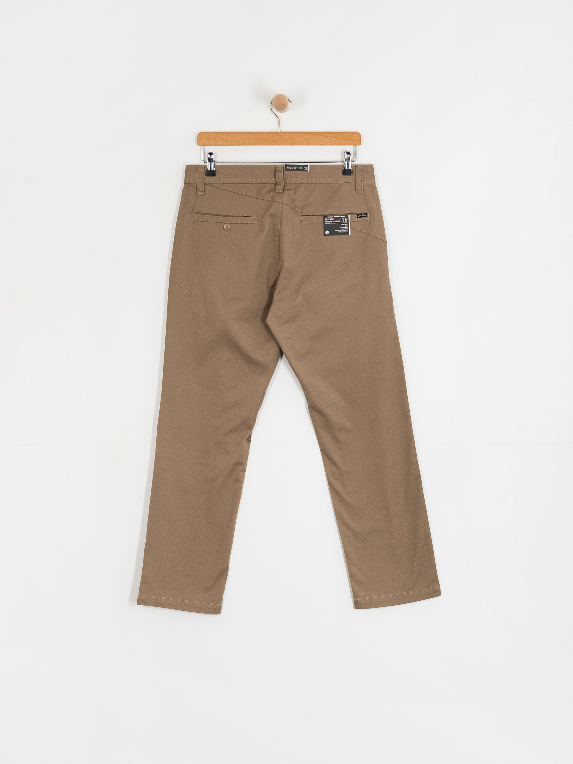 Spodnie Volcom Frickin Modern Stretch (khaki)