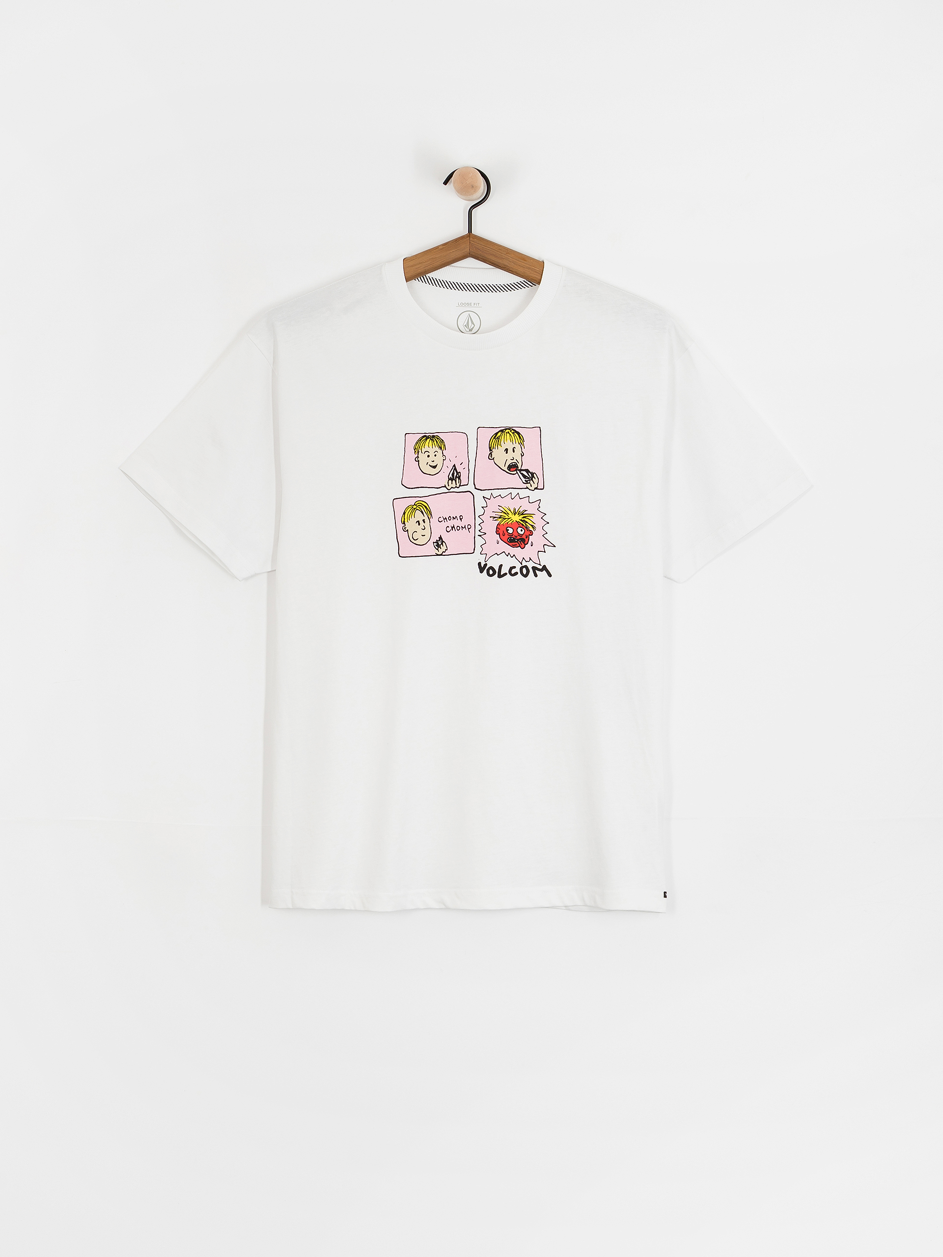 T-shirt Volcom Chomp Chomp (white)