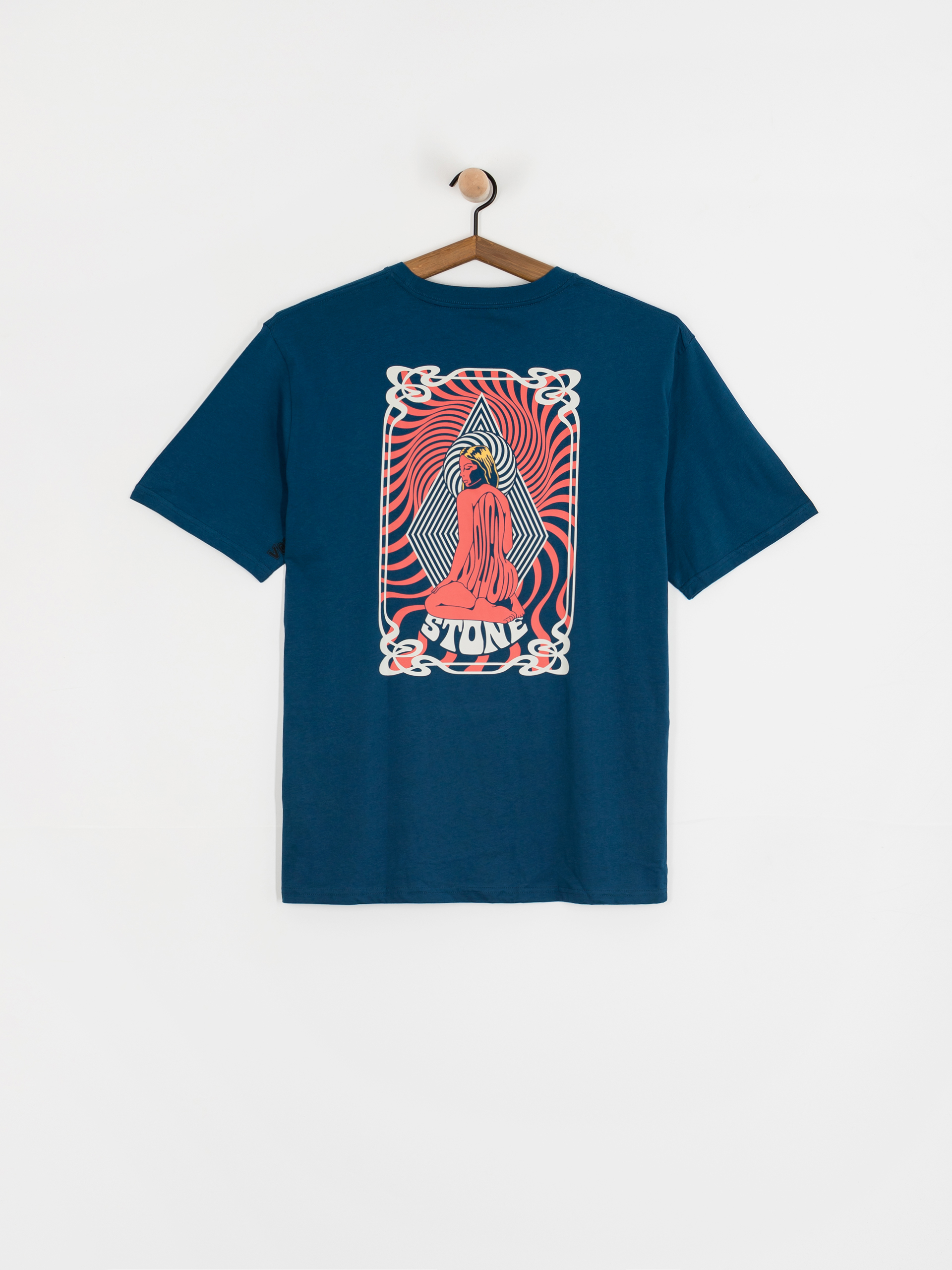 T-shirt Volcom Psychback Bsc (cosmic blue)