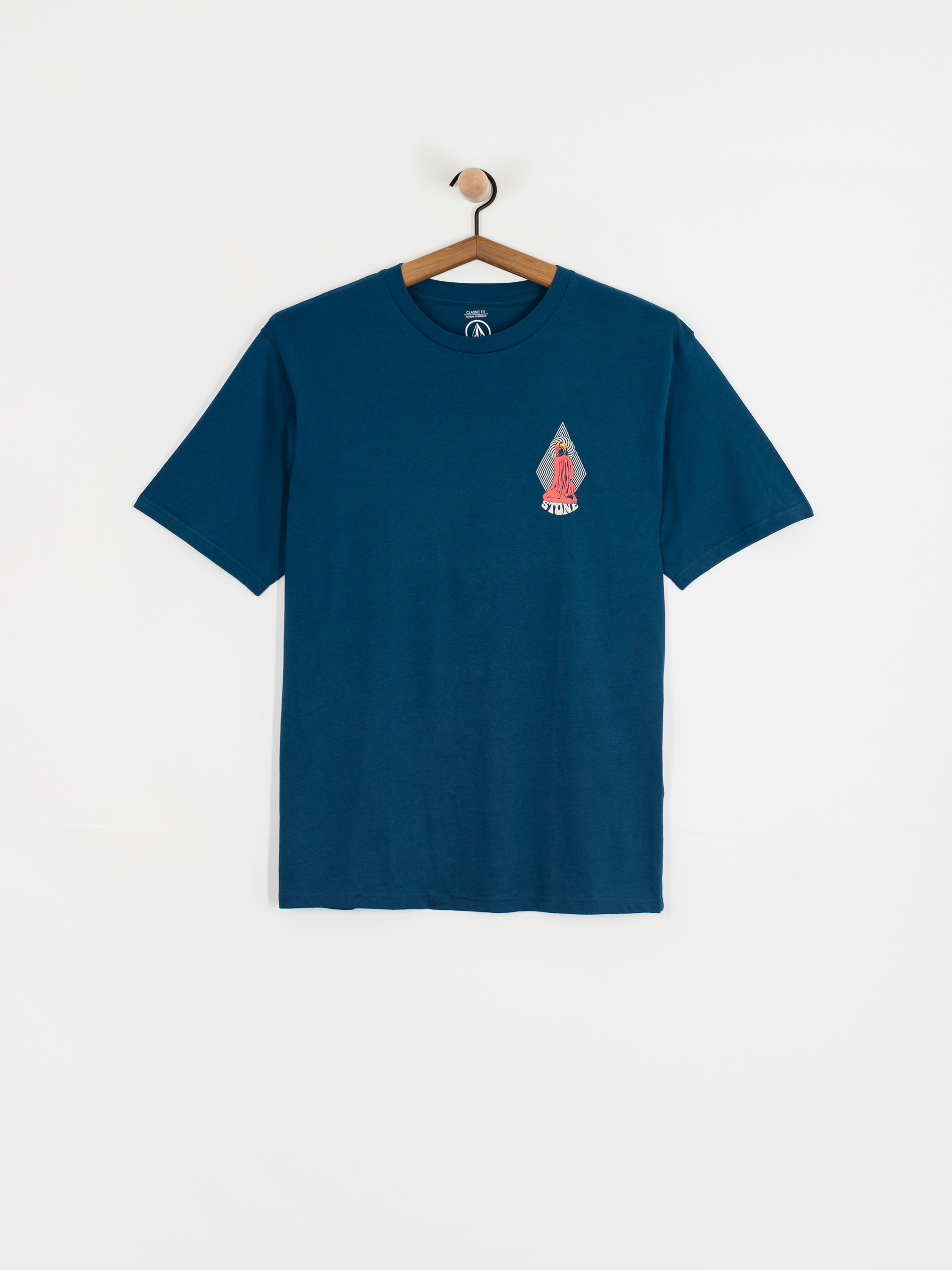 T-shirt Volcom Psychback Bsc (cosmic blue)