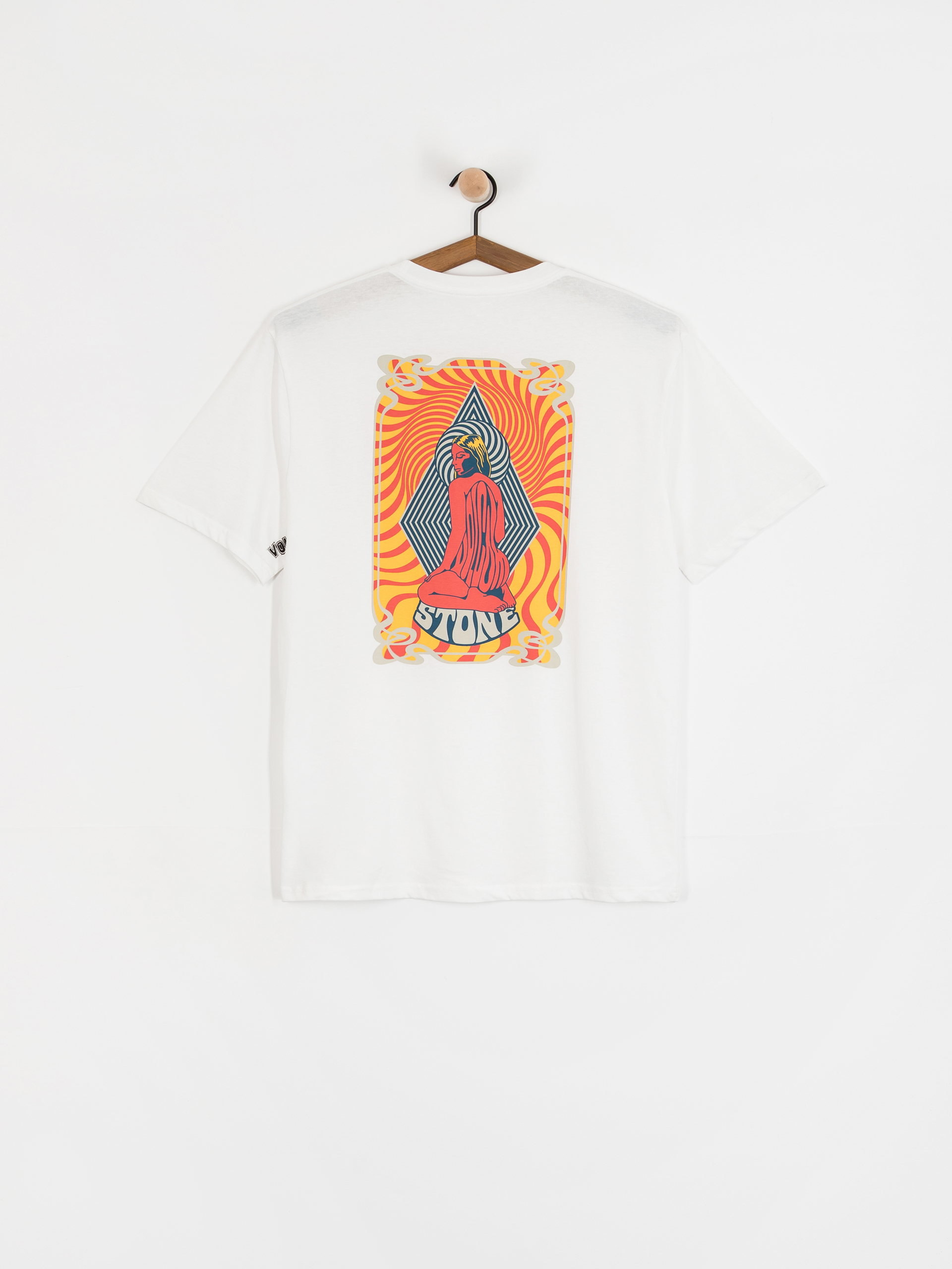 T-shirt Volcom Psychback Bsc (white)
