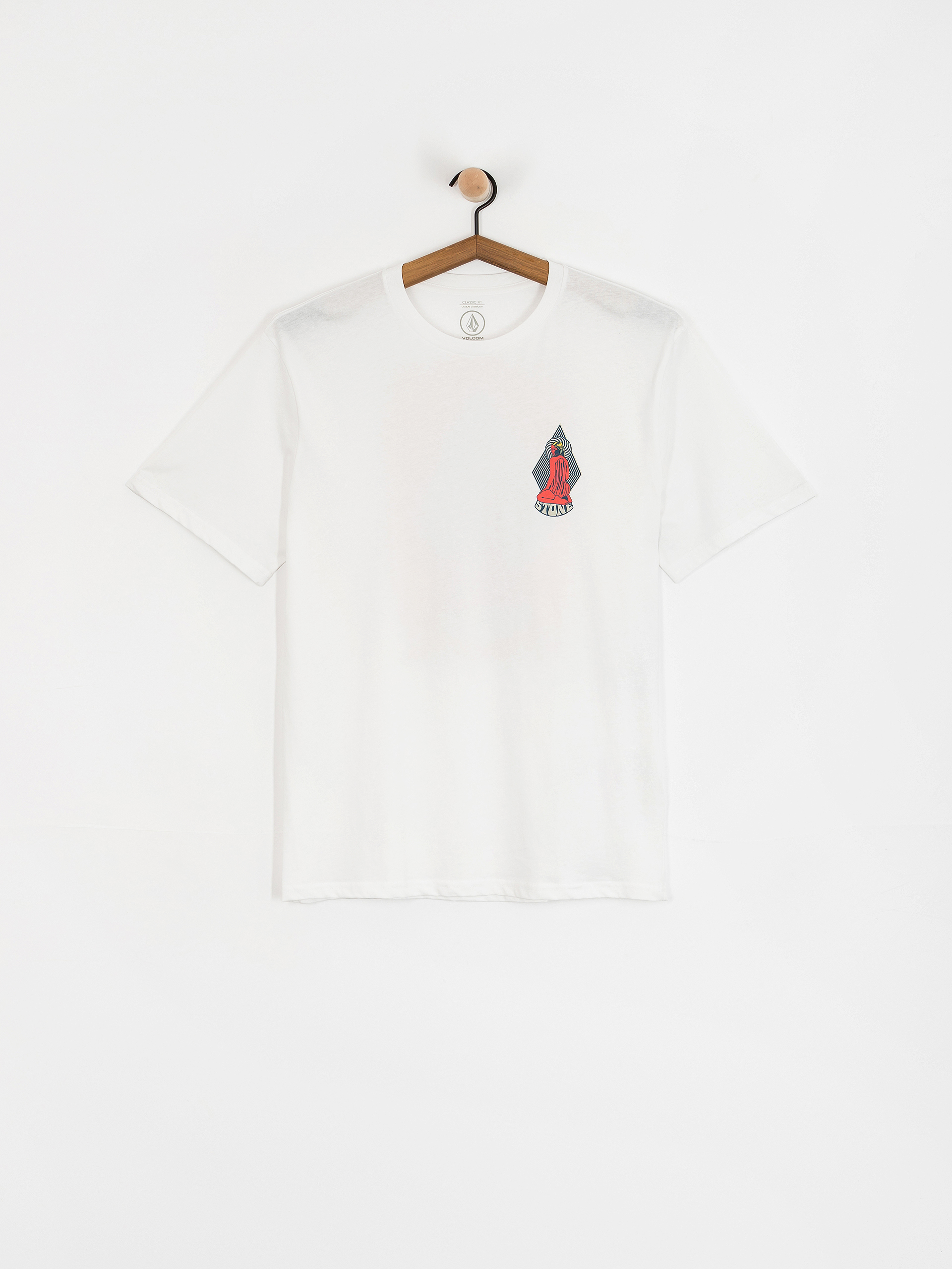 T-shirt Volcom Psychback Bsc (white)