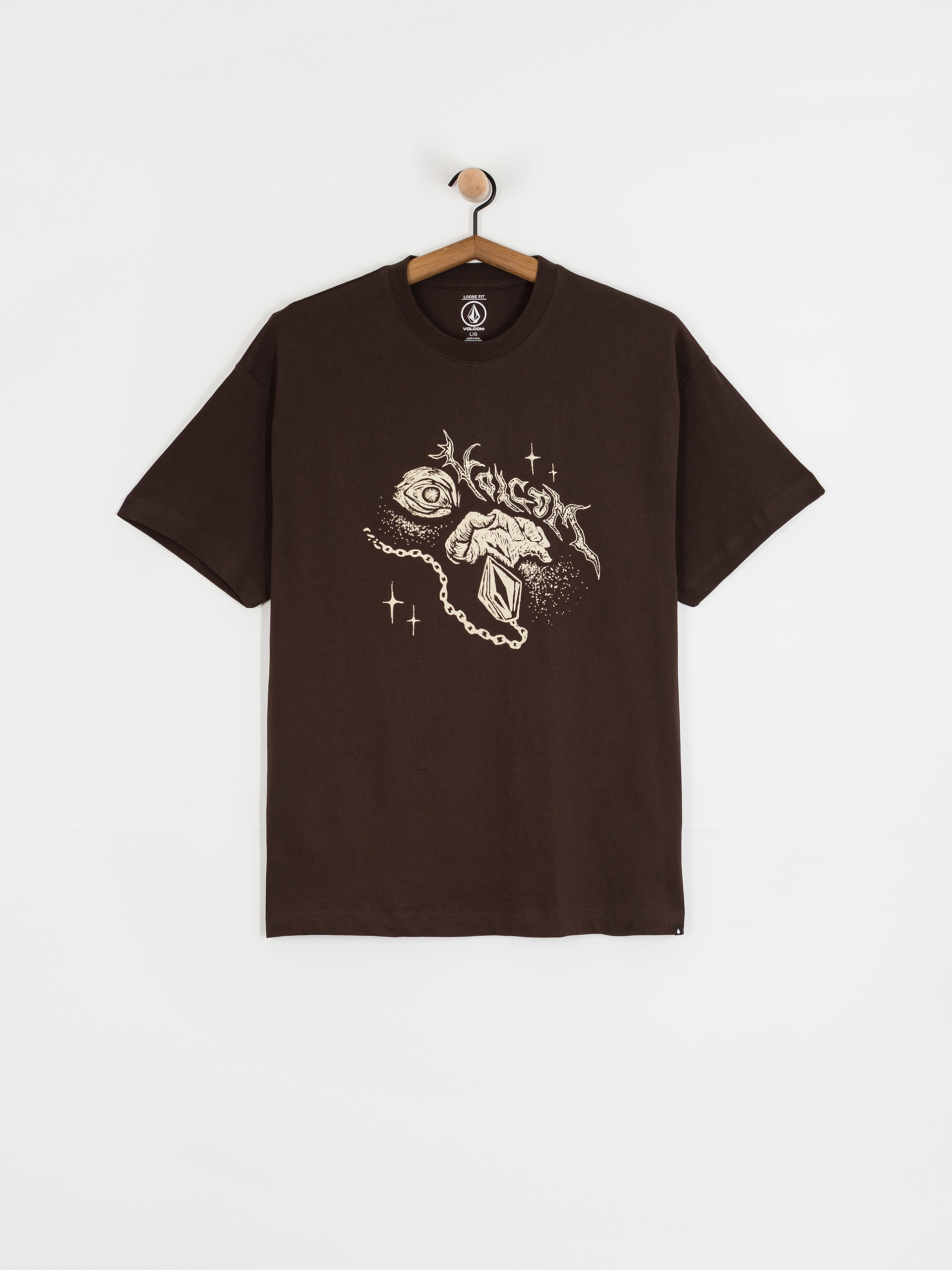 T-shirt Volcom Death Truction Lse (cacao)