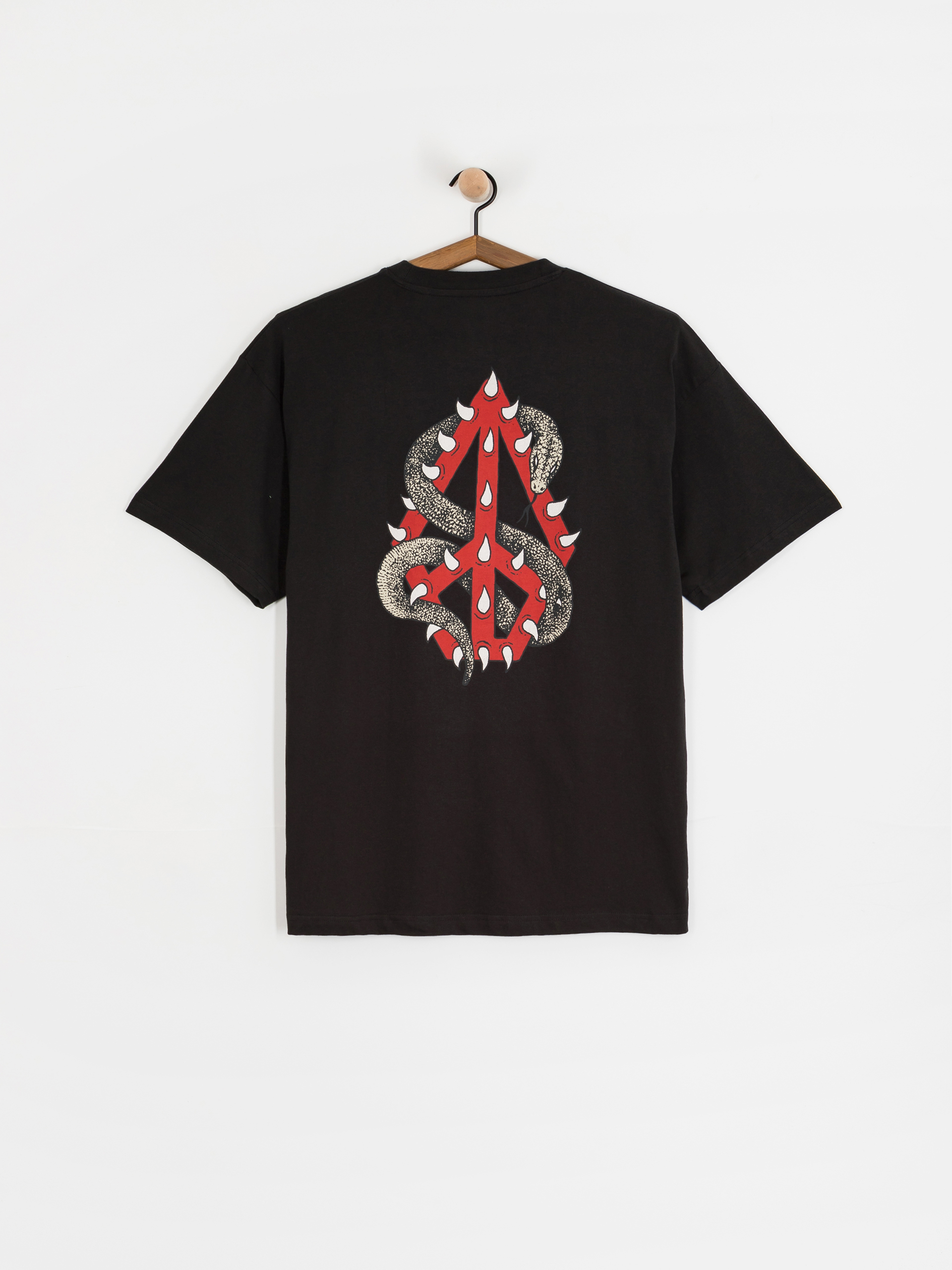 T-shirt Volcom Snake Peace Lse (black)