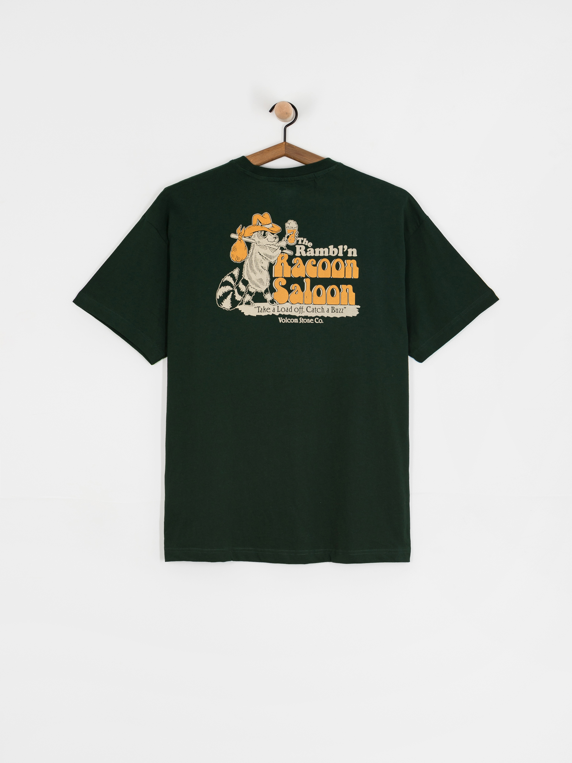 T-shirt Volcom Racoon Lse (scarab)