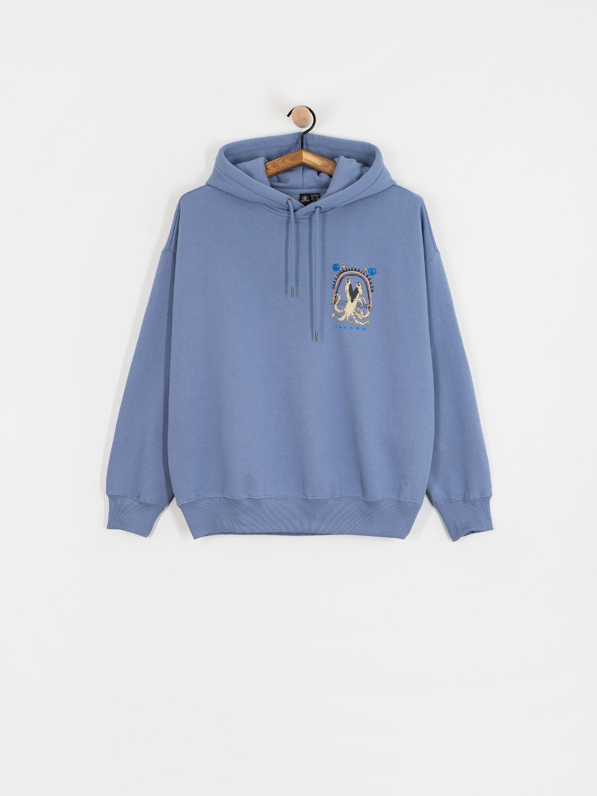 Bluza z kapturem Volcom Moove On HD Wmn (carolina blue)