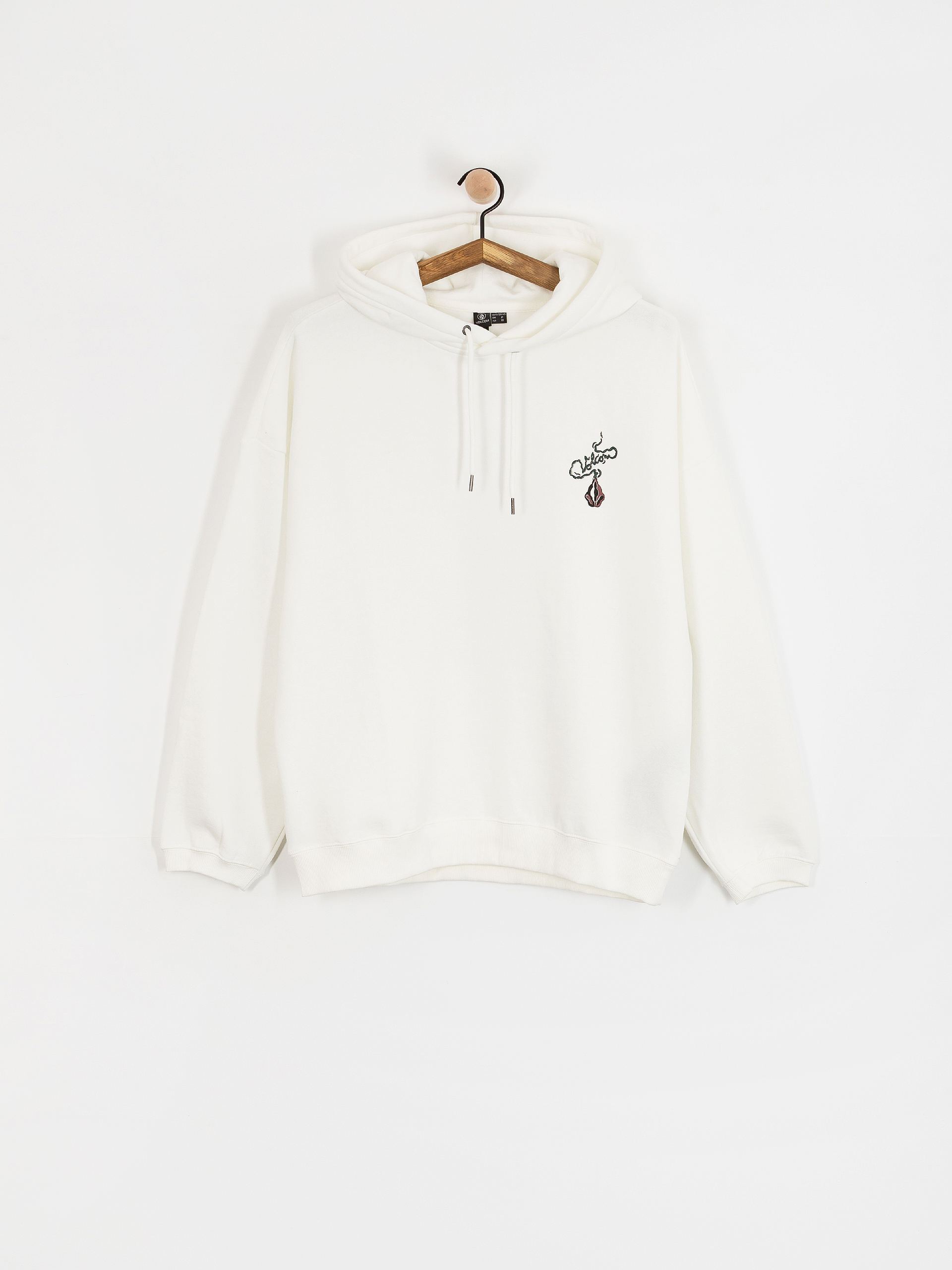 Bluza z kapturem Volcom Radical Daze HD Wmn (star white)