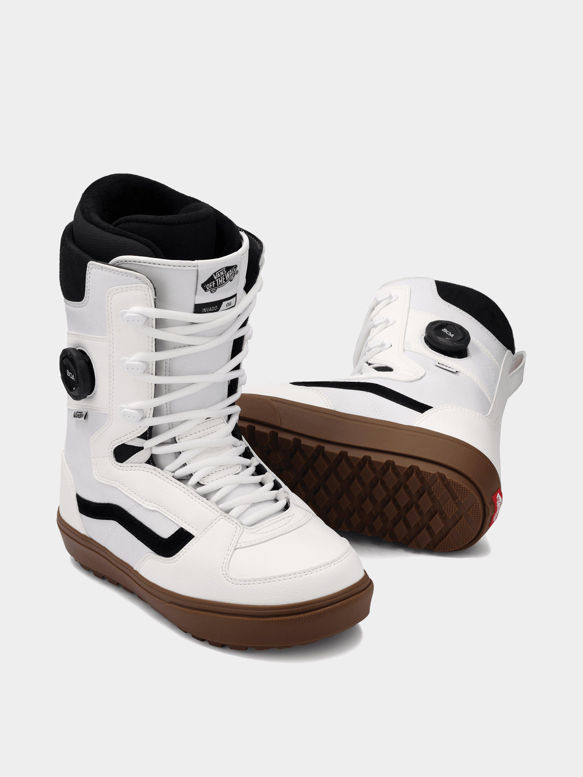 Męskie Buty snowboardowe Vans Invado Og (white/gum)