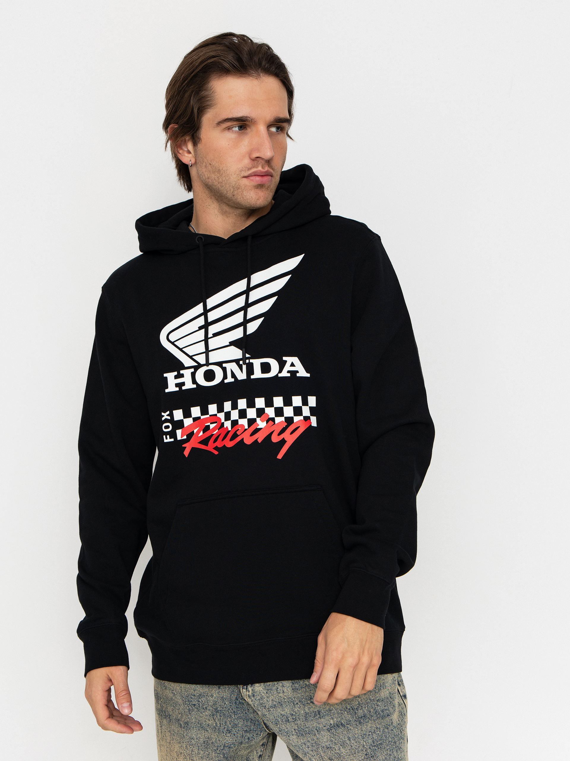 Bluza z kapturem Fox Honda HD (black)