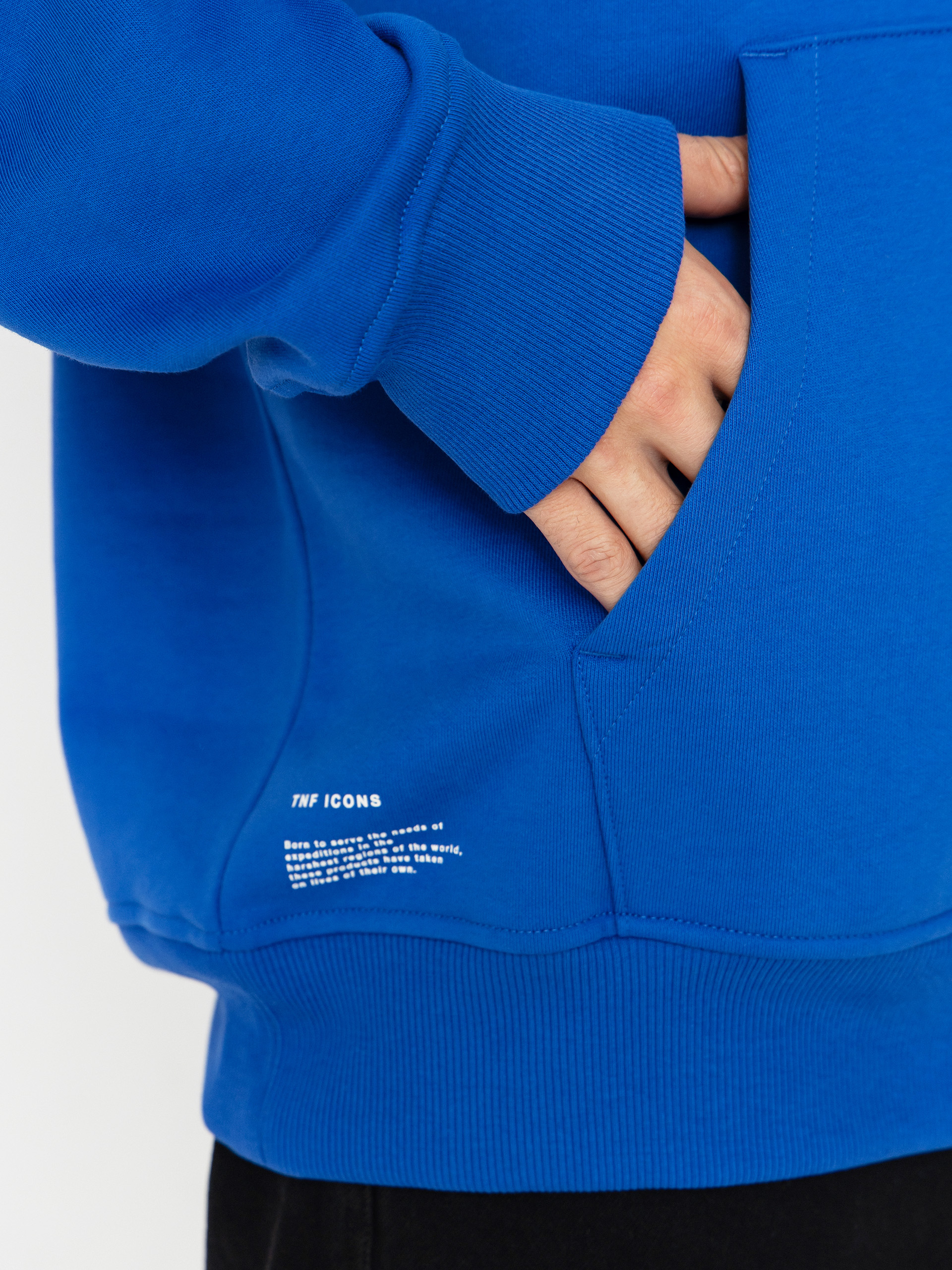 Bluza z kapturem The North Face Icon Relaxed HD (tnf blue)