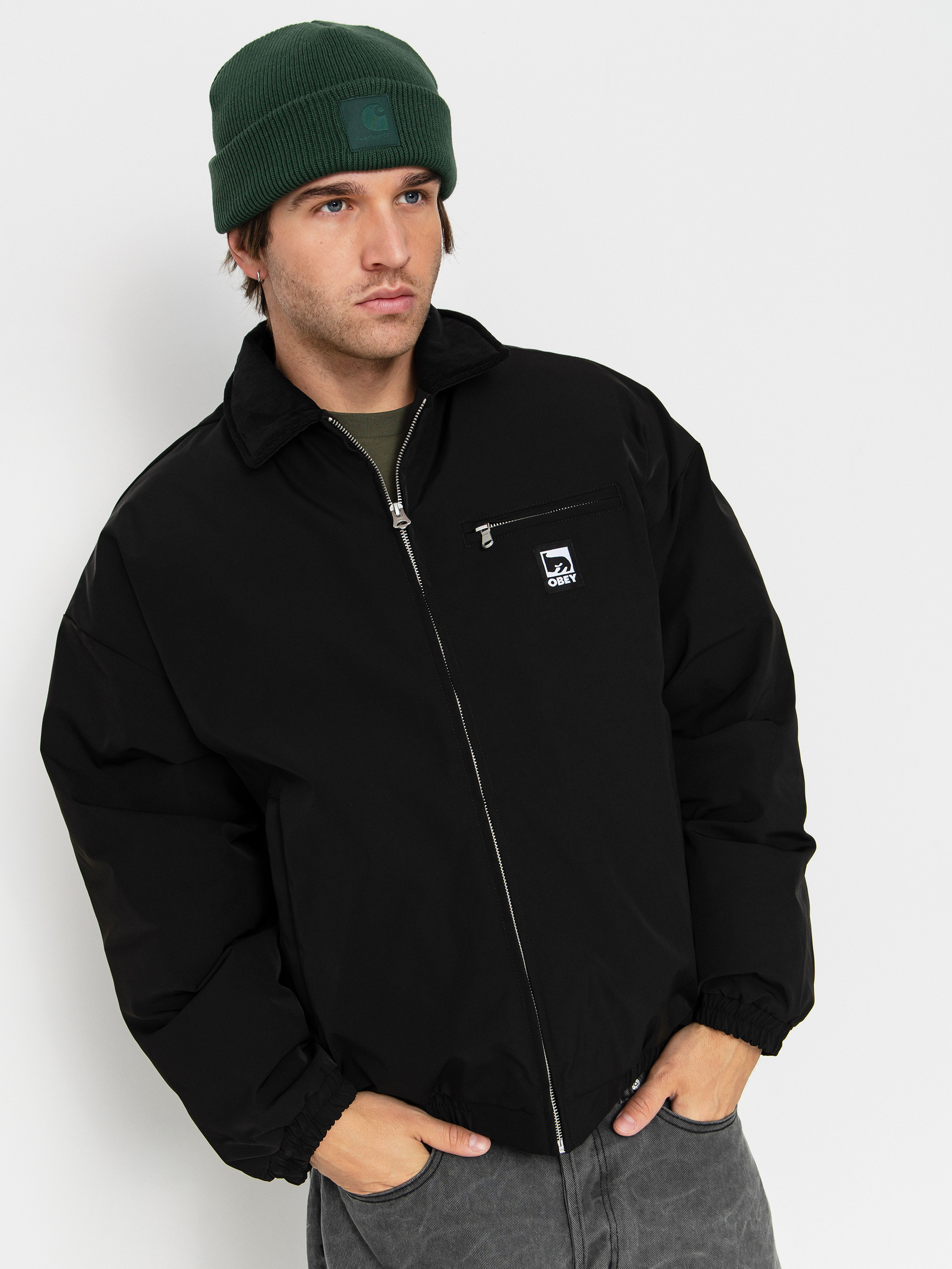 Kurtka OBEY Elysian (black)