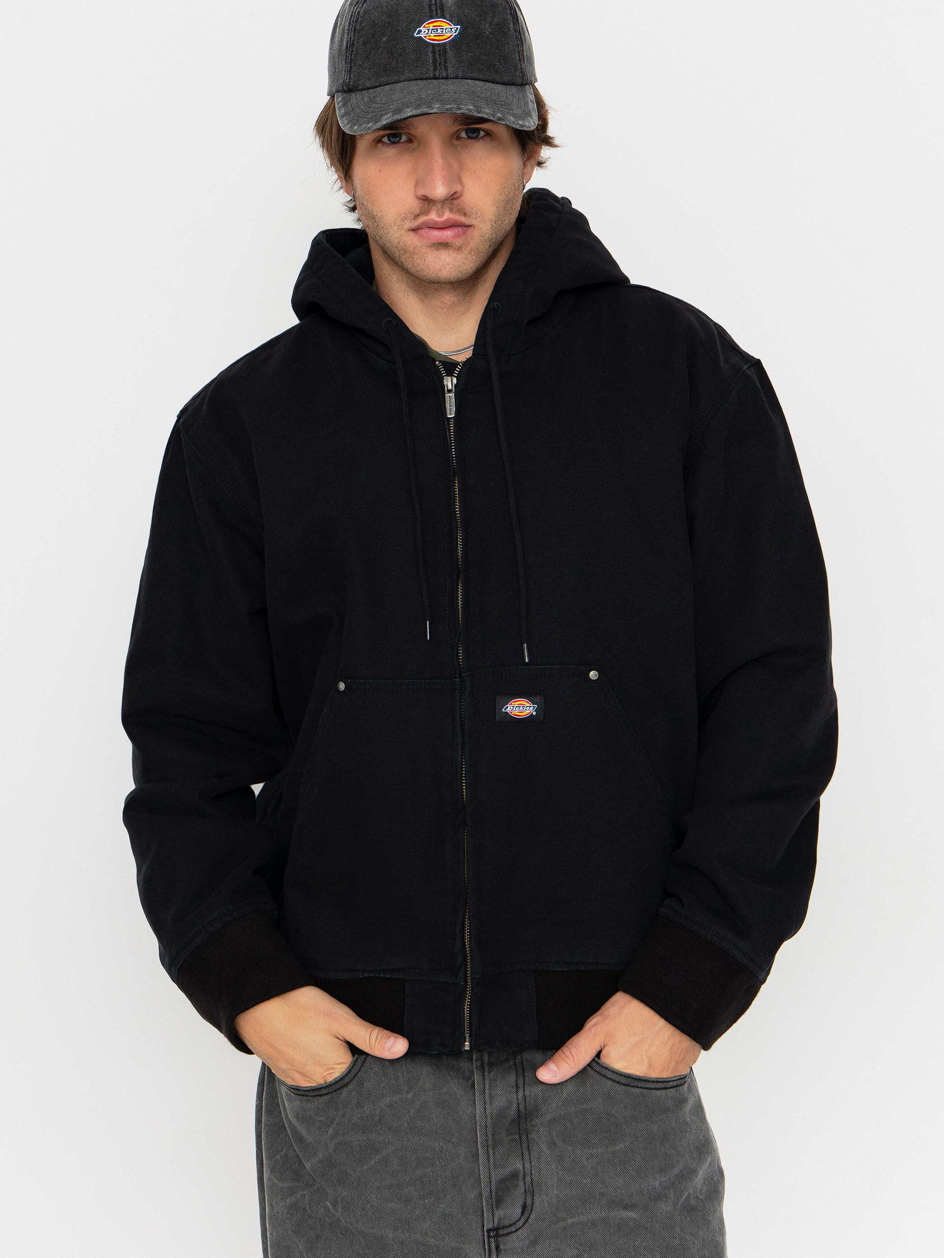 Kurtka Dickies Hilham Hooded Canvas (black)
