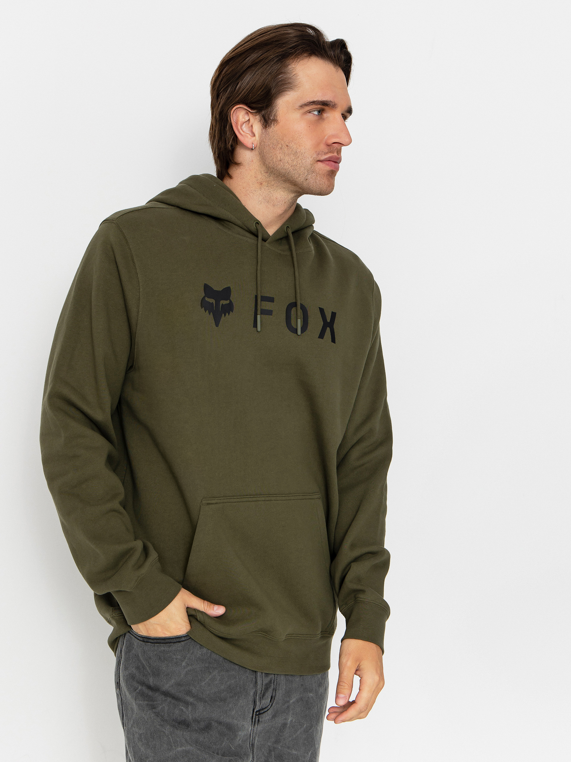 Bluza z kapturem Fox Absolute HD (olive green)