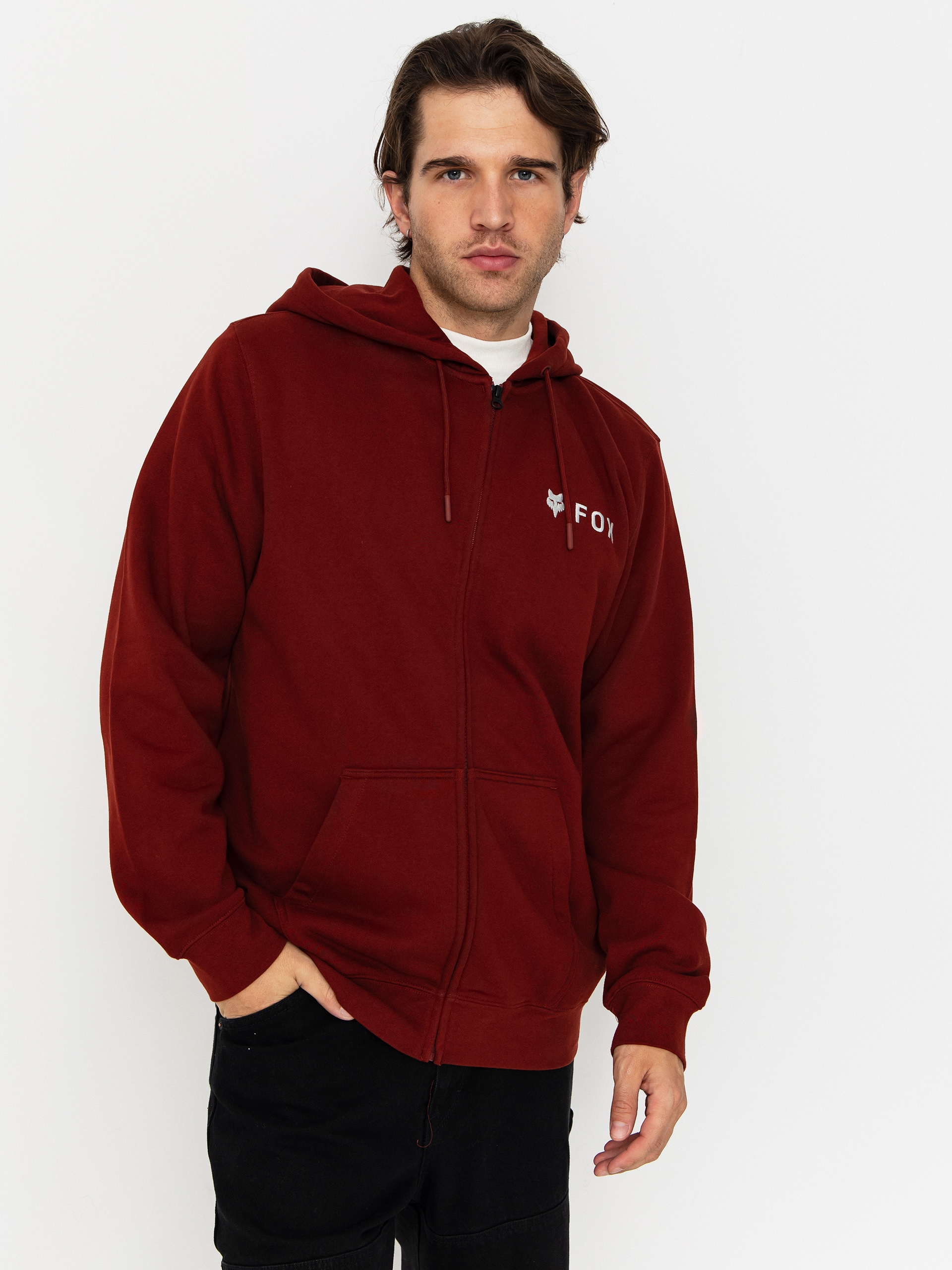Bluza z kapturem Fox Absolute ZHD (rusty)
