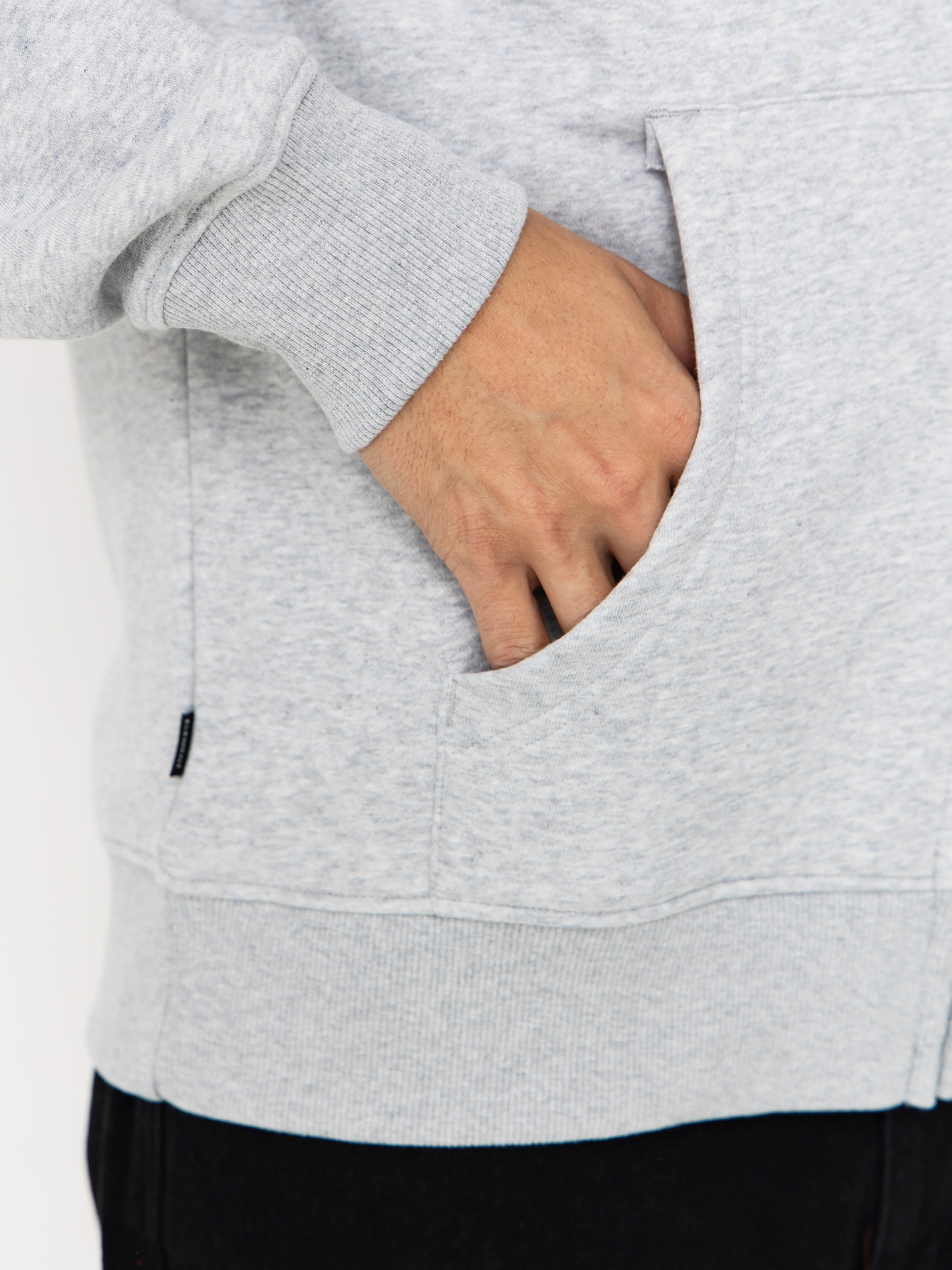 Bluza z kapturem Element Icon Embroidery ZHD (mid grey heather)