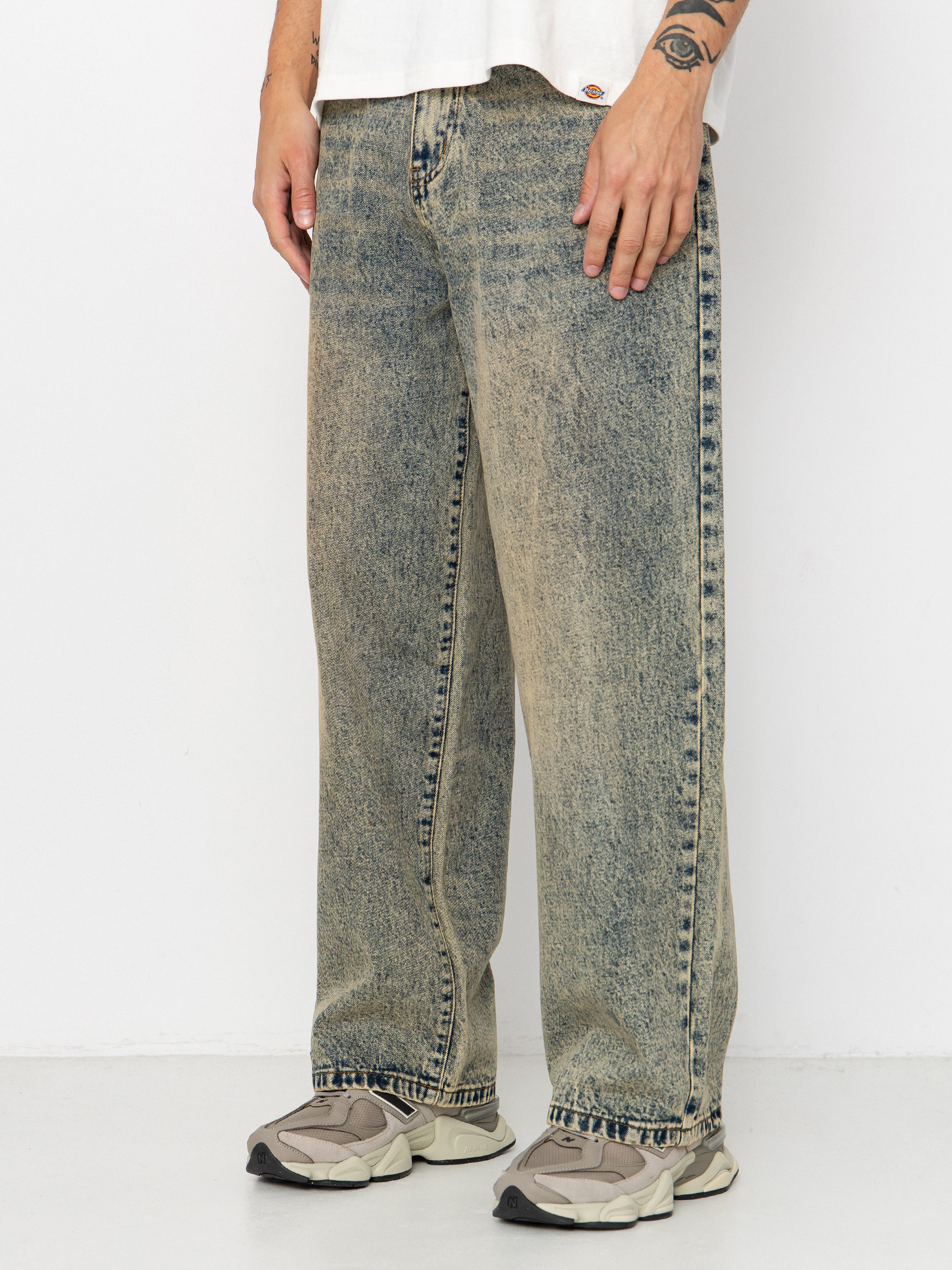 Spodnie Wasted Paris Grant (acid blue)