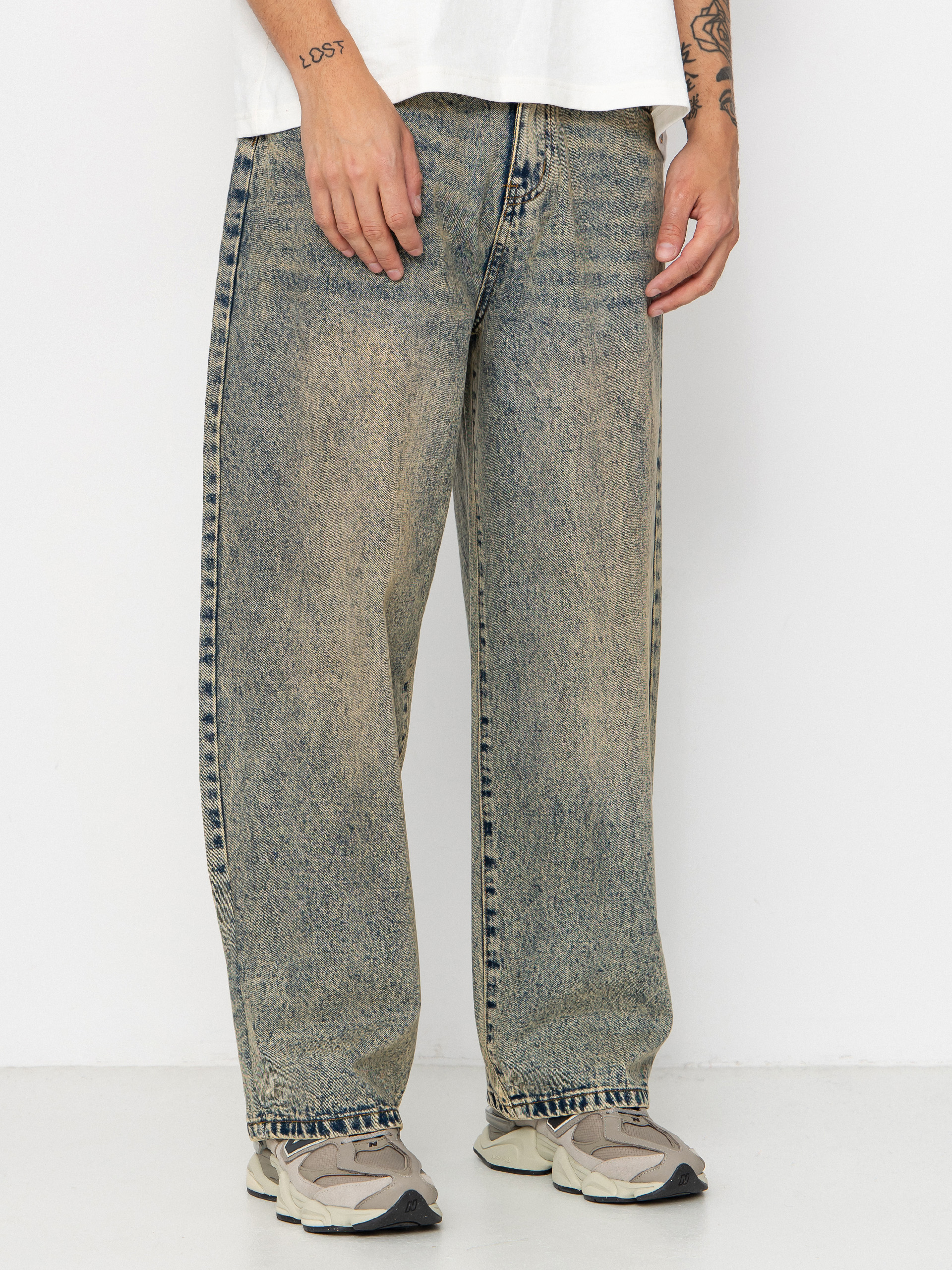 Spodnie Wasted Paris Grant (acid blue)