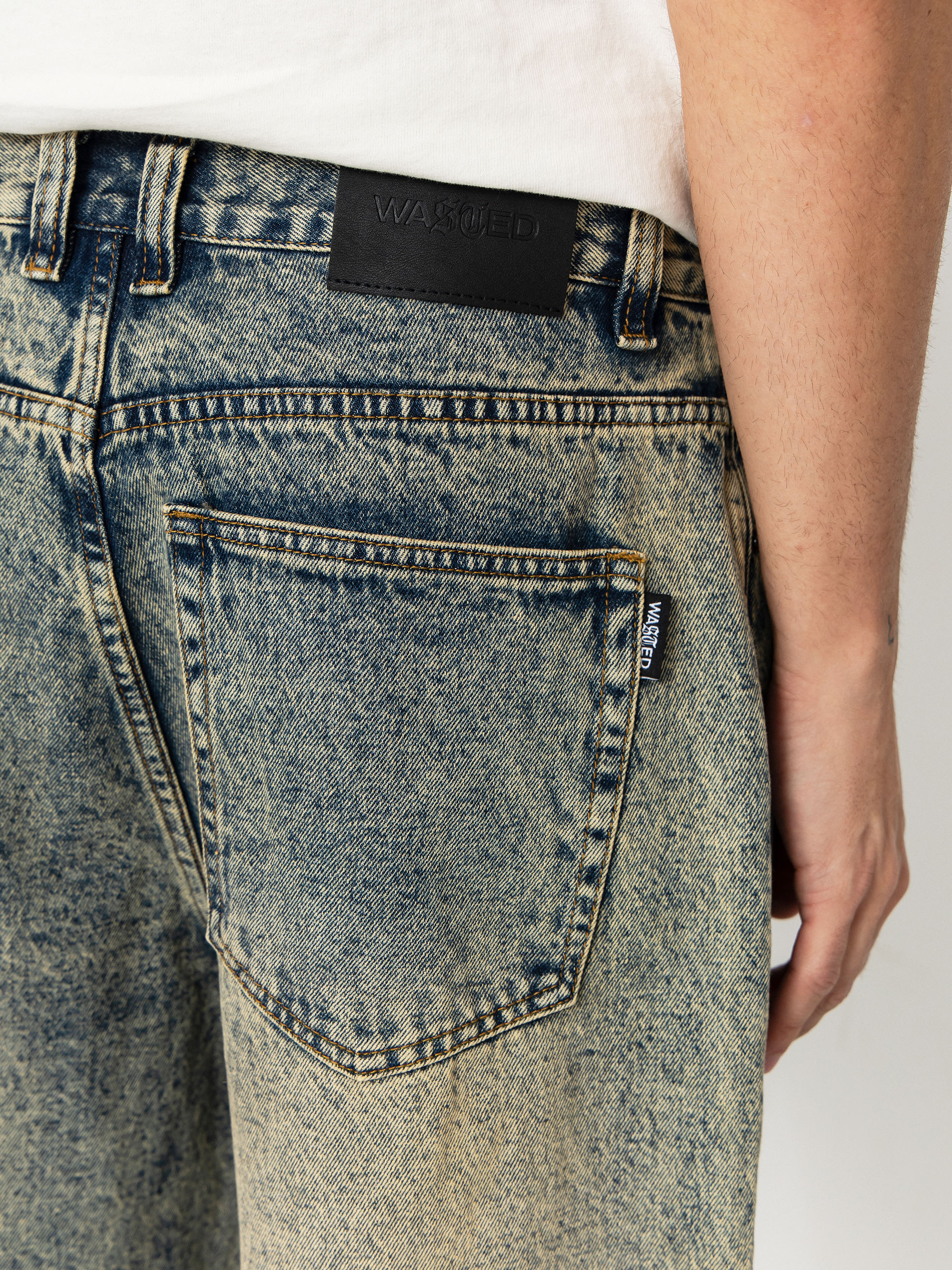 Spodnie Wasted Paris Grant (acid blue)