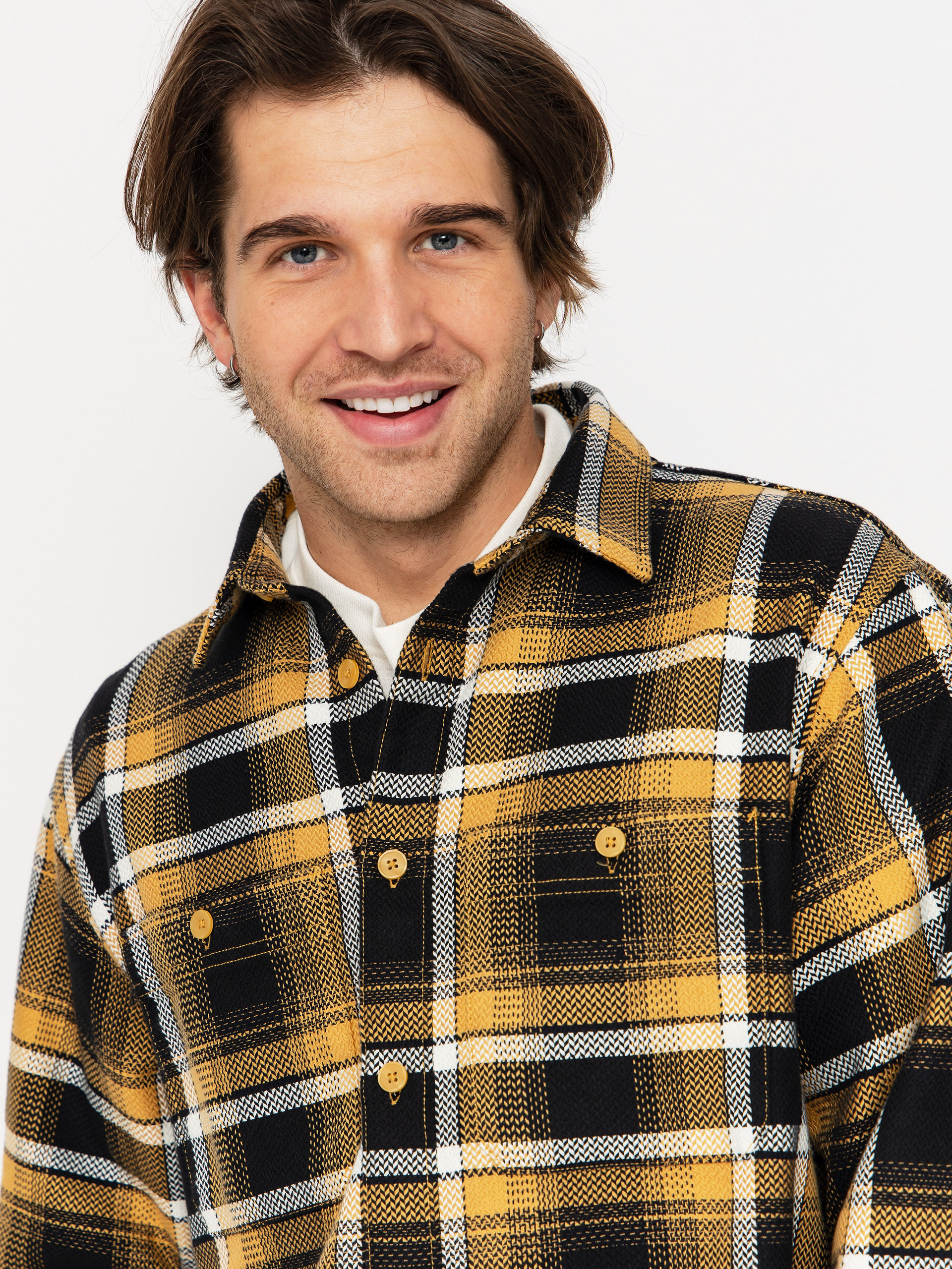 Koszula Carhartt WIP Vaughn (vaughn check/dijon)