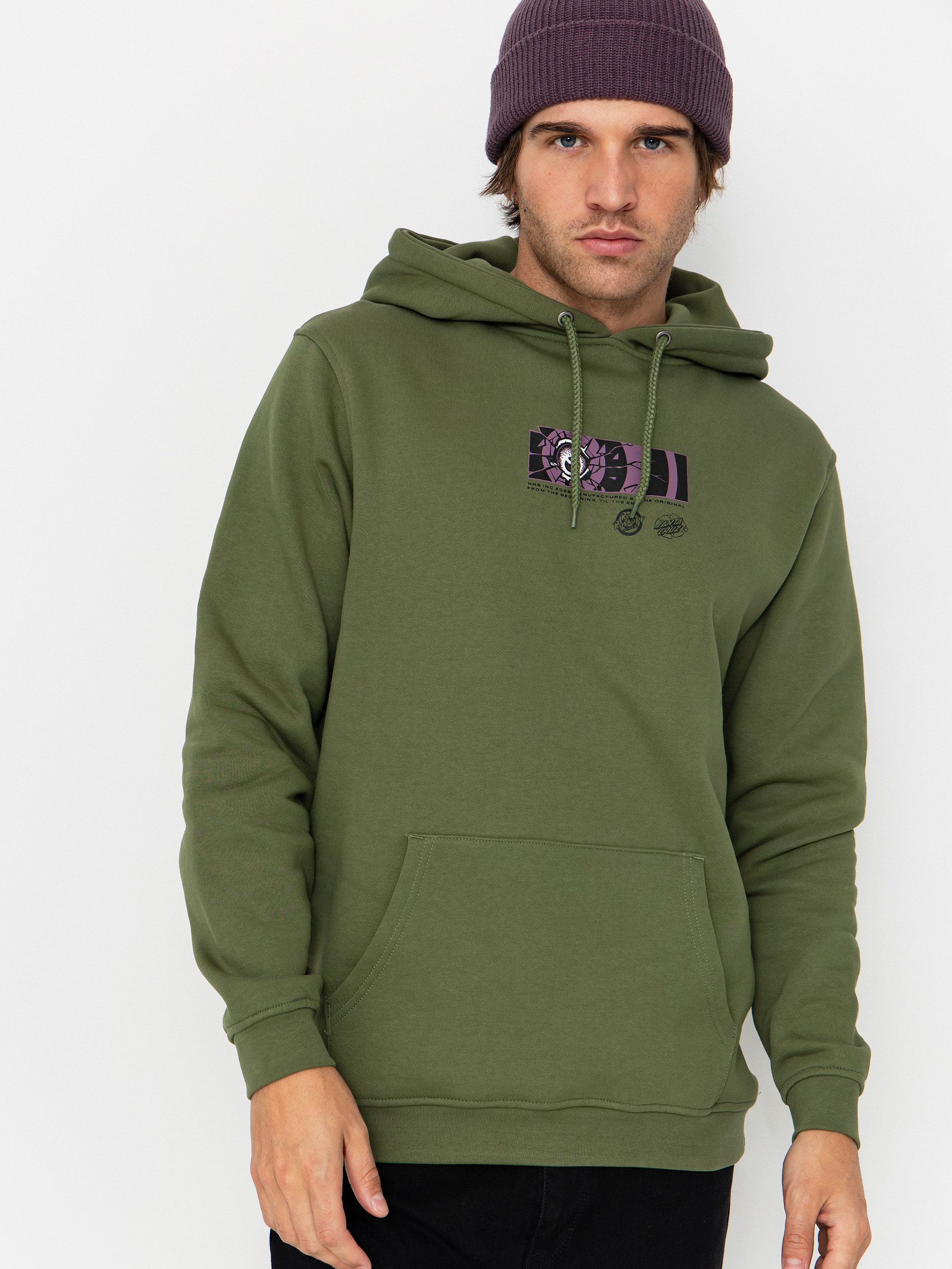 Bluza Santa Cruz Roskopp Dissect Strip (dark moss)