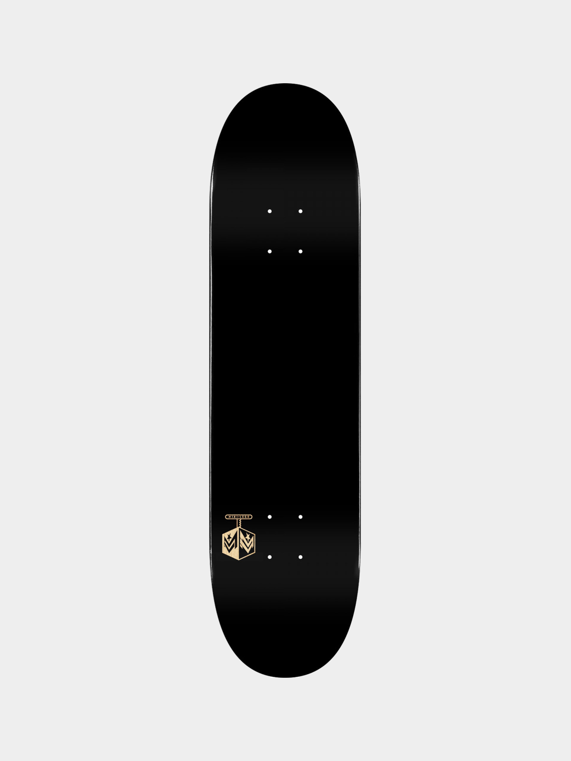 Deck Minilogo Detonator (solid black)