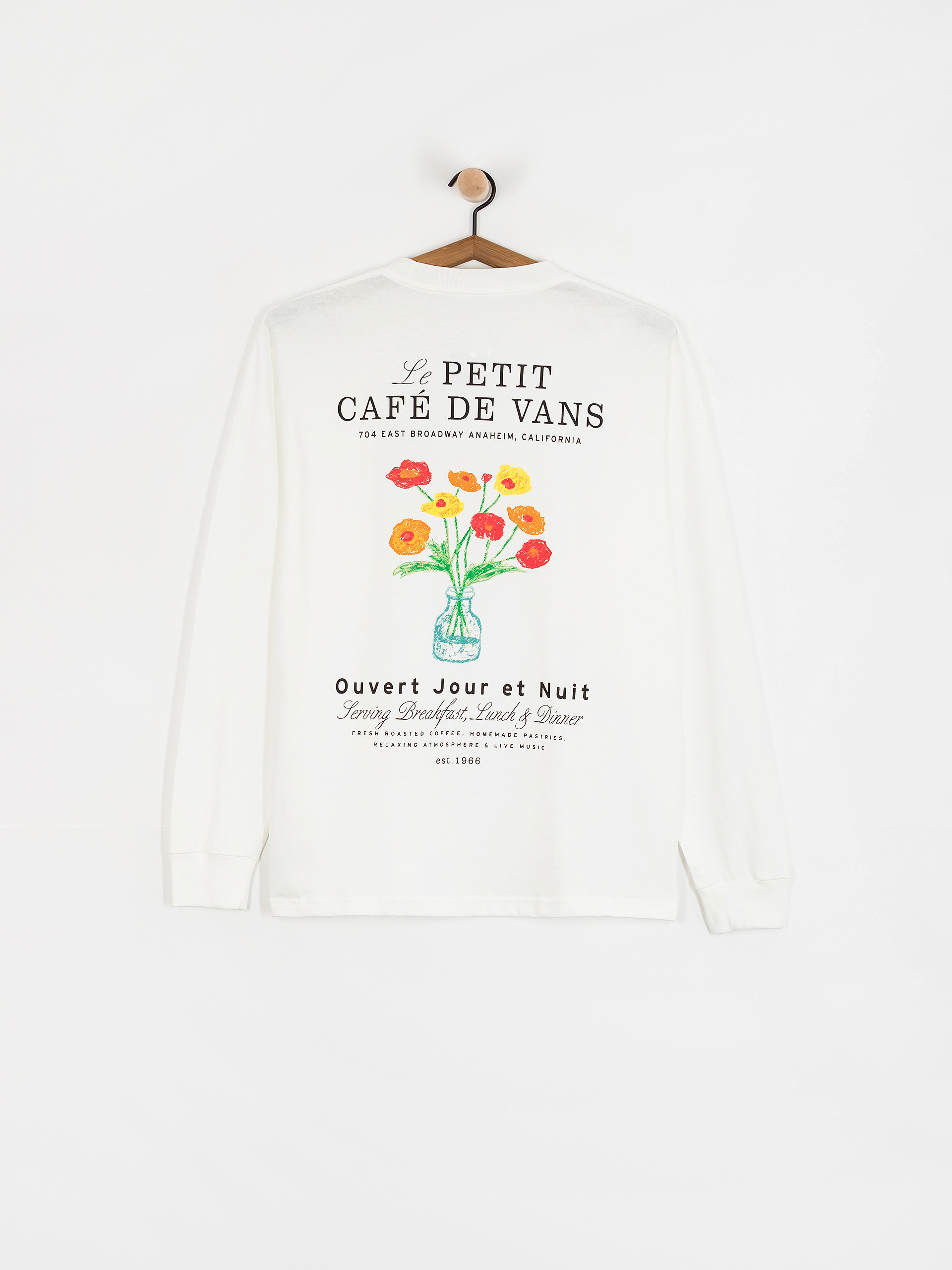 Longsleeve Vans Cafe Vans (white)