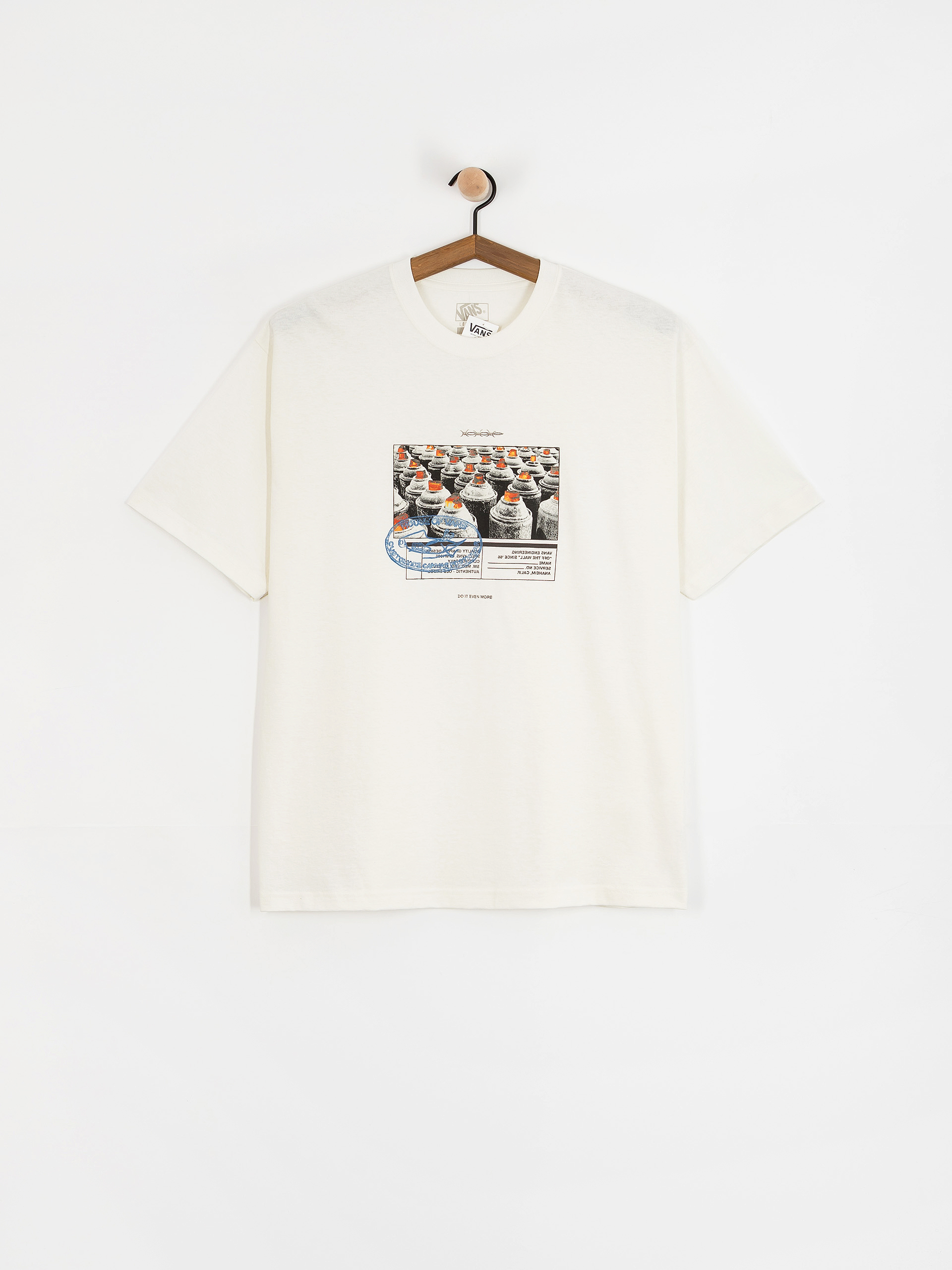 T-shirt Vans Style Tips (mountain essentials marshmallow)
