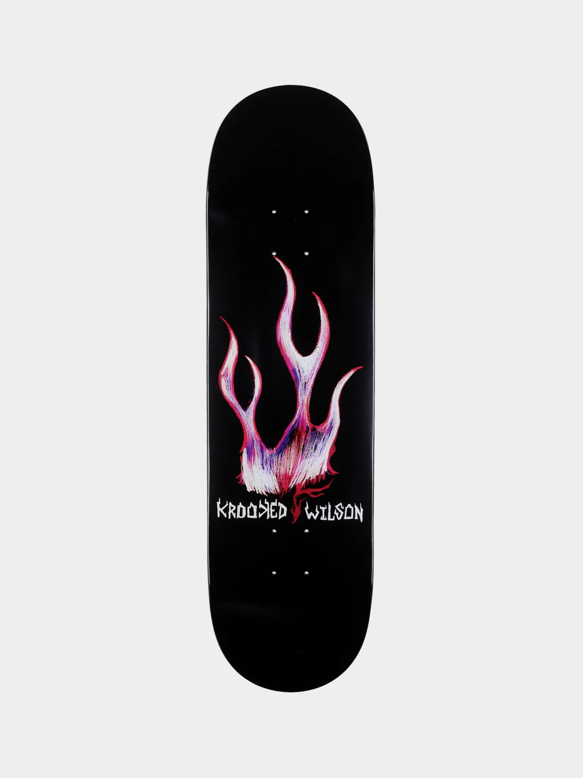 Deck Krooked Wilson Flame (black)