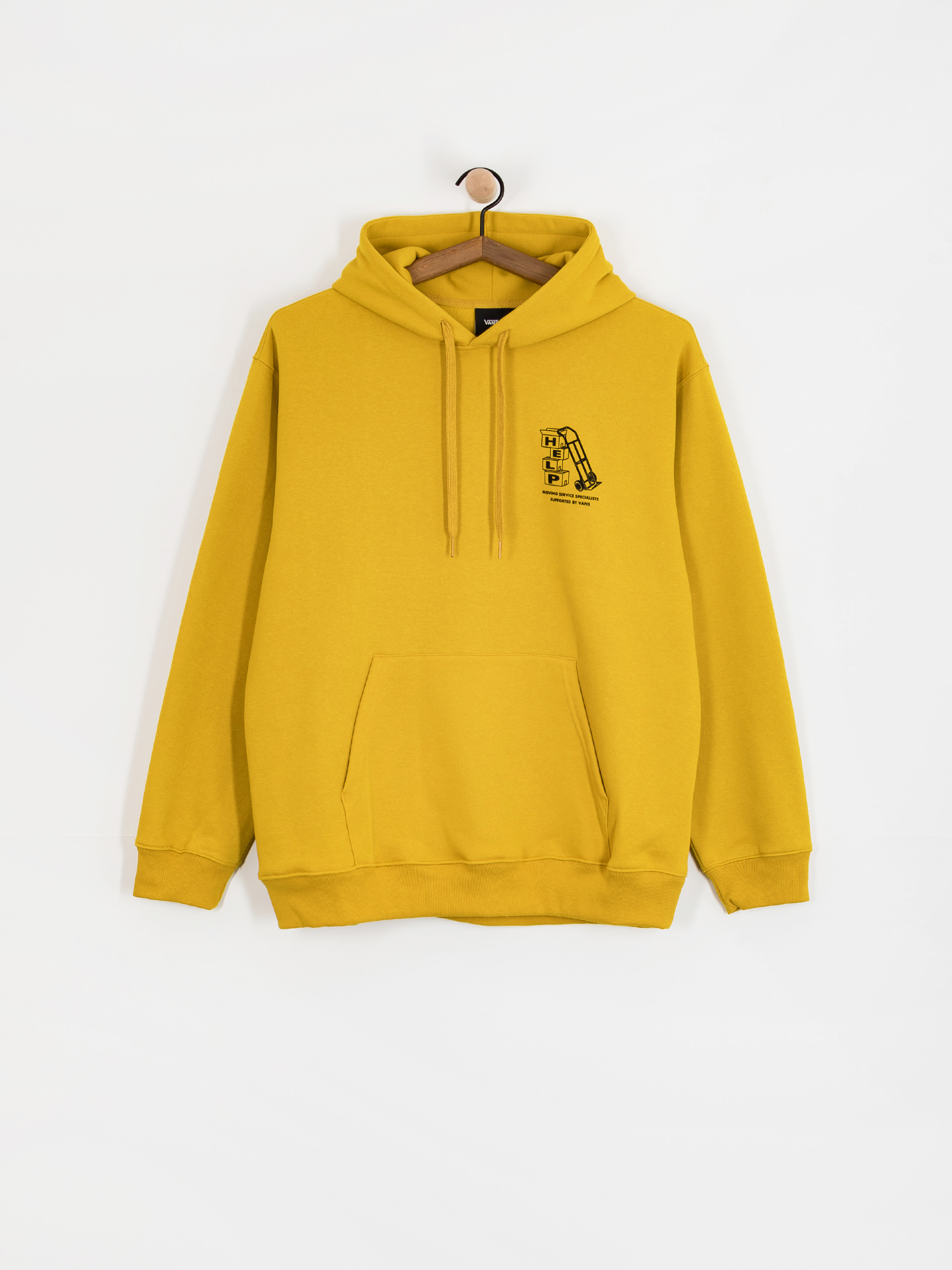 Bluza z kapturem Vans Moving Co HD (heritage mustard)
