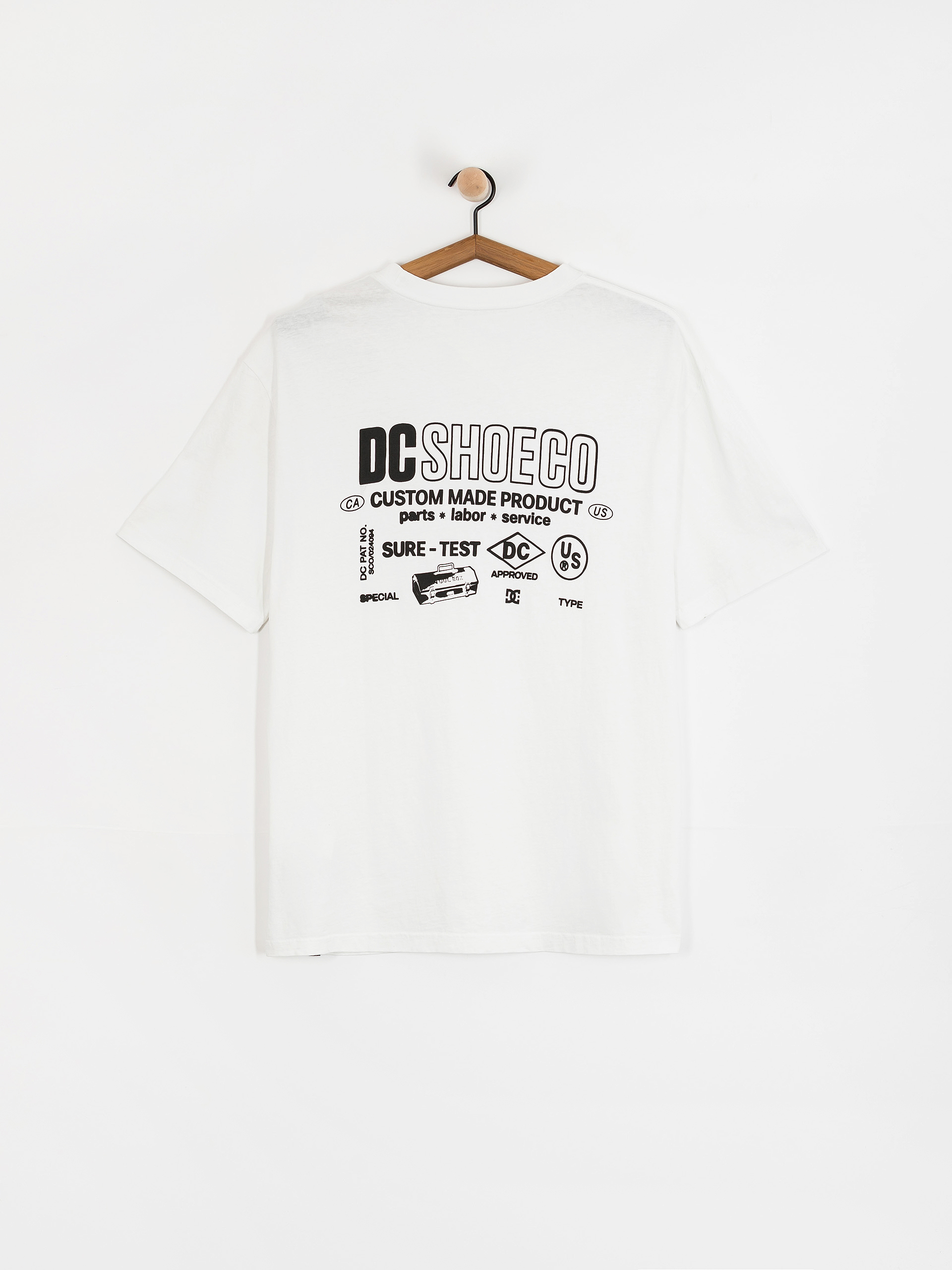 T-shirt DC Made Custom (white)