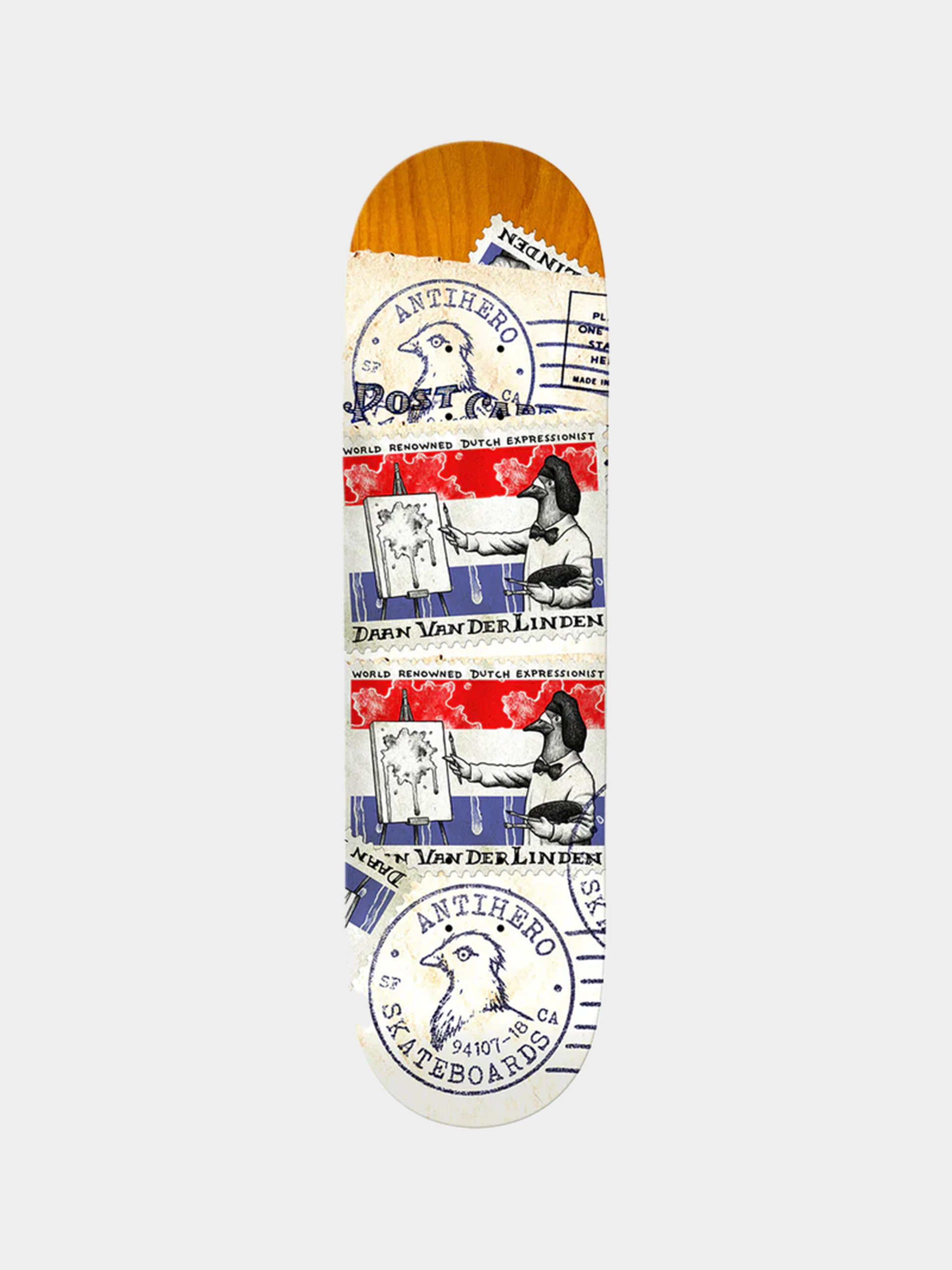 Deck Antihero Daan Postal (white)