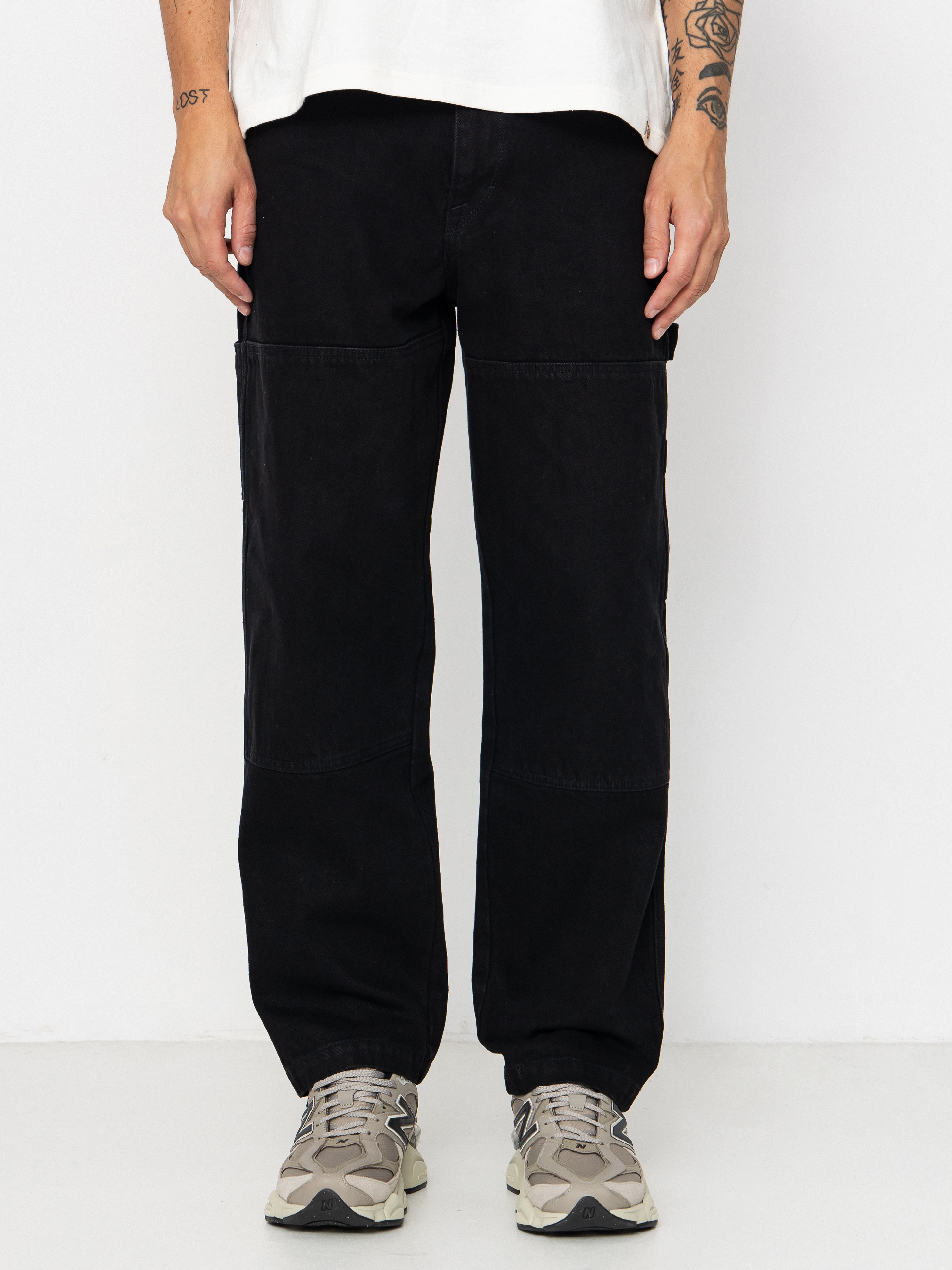 Spodnie Volcom Karpendter Lse Tprd Denim (black)