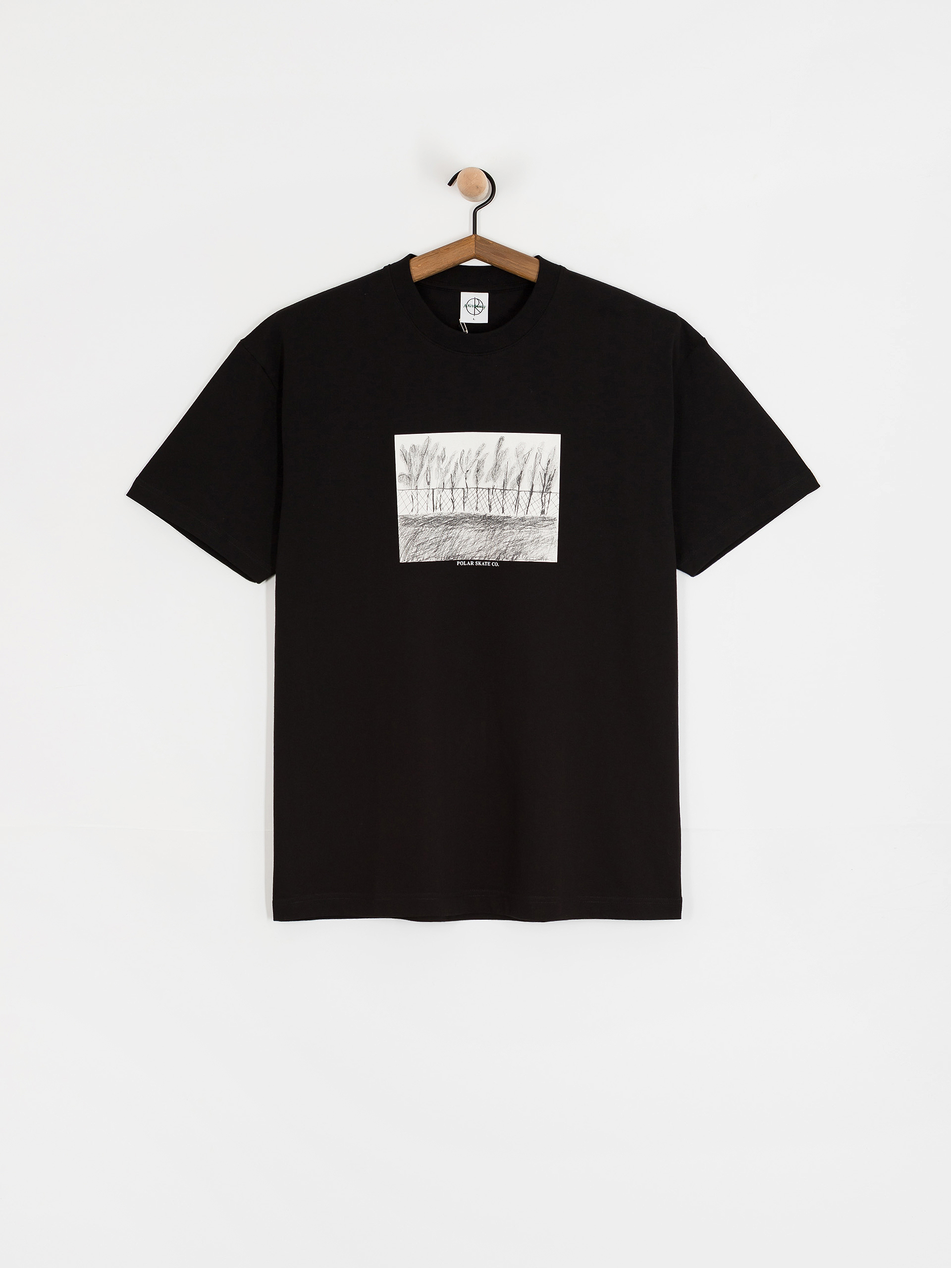 T-shirt Polar Skate Fence (black)
