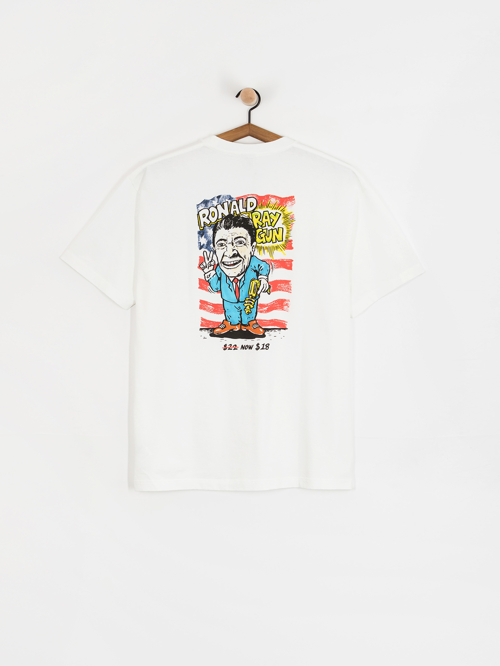 T-shirt Polar Skate Ray Gun (white)