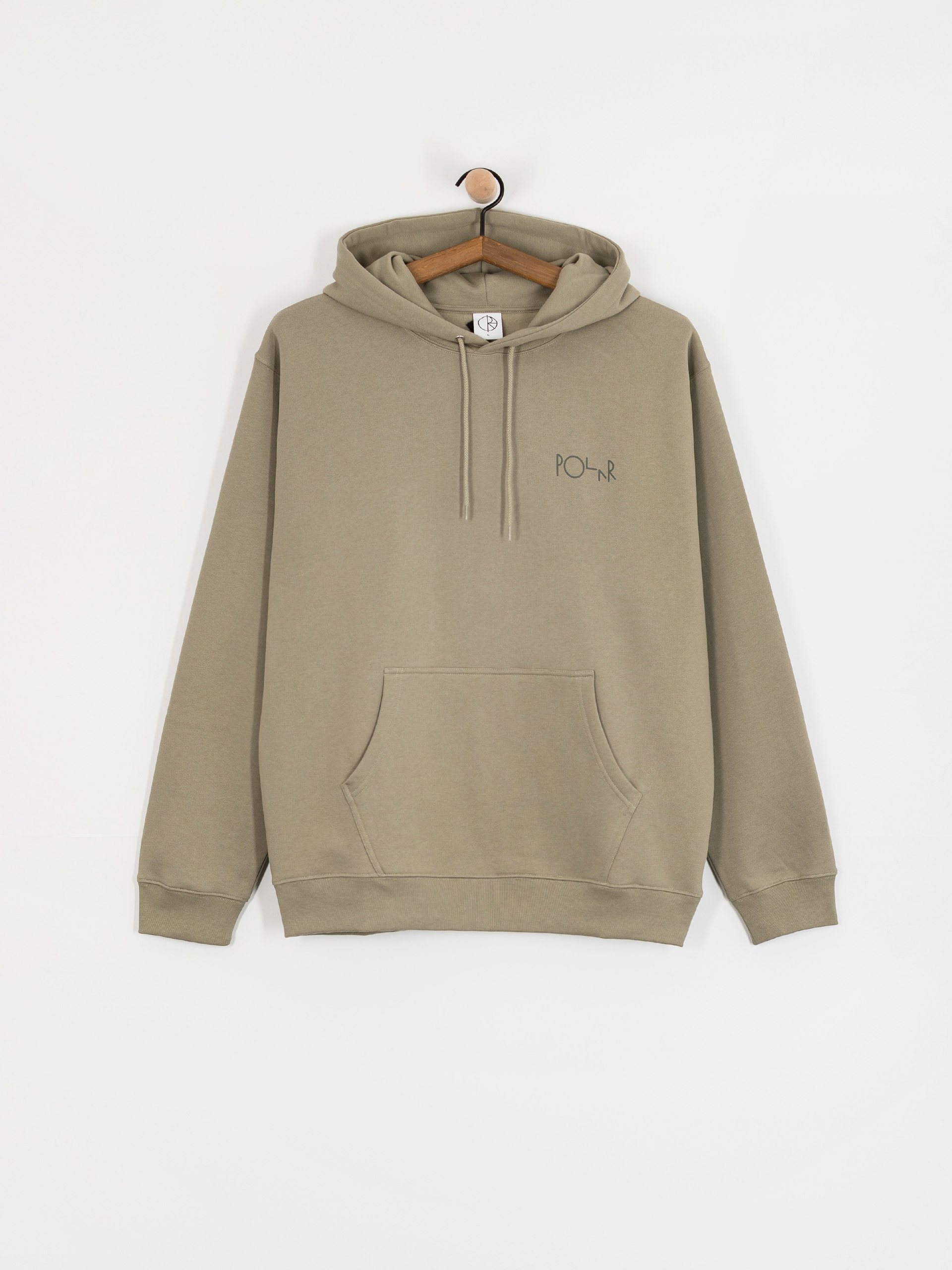 Bluza z kapturem Polar Skate Dave Stroke Logo HD (vetiver)