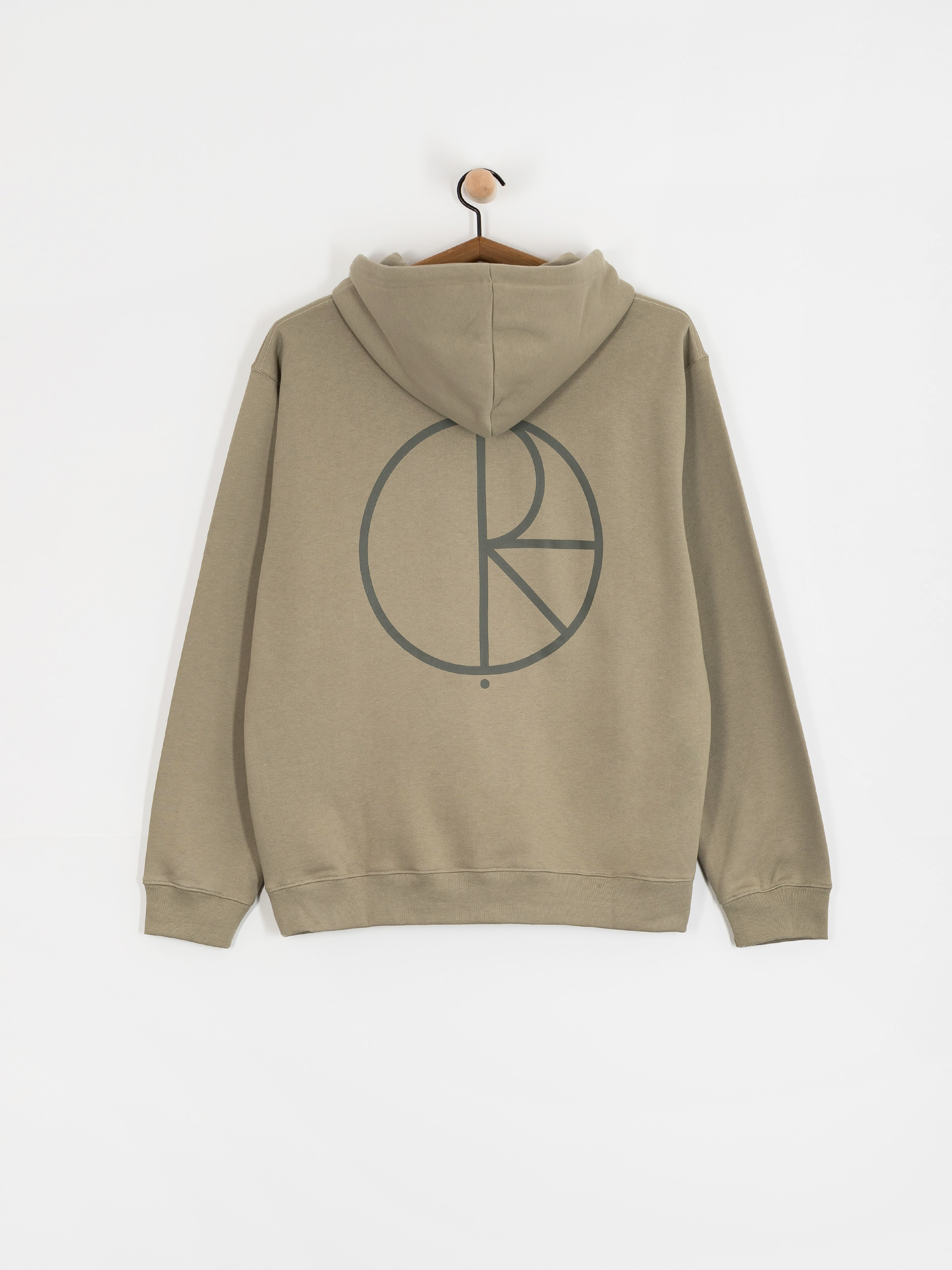 Bluza z kapturem Polar Skate Dave Stroke Logo HD (vetiver)