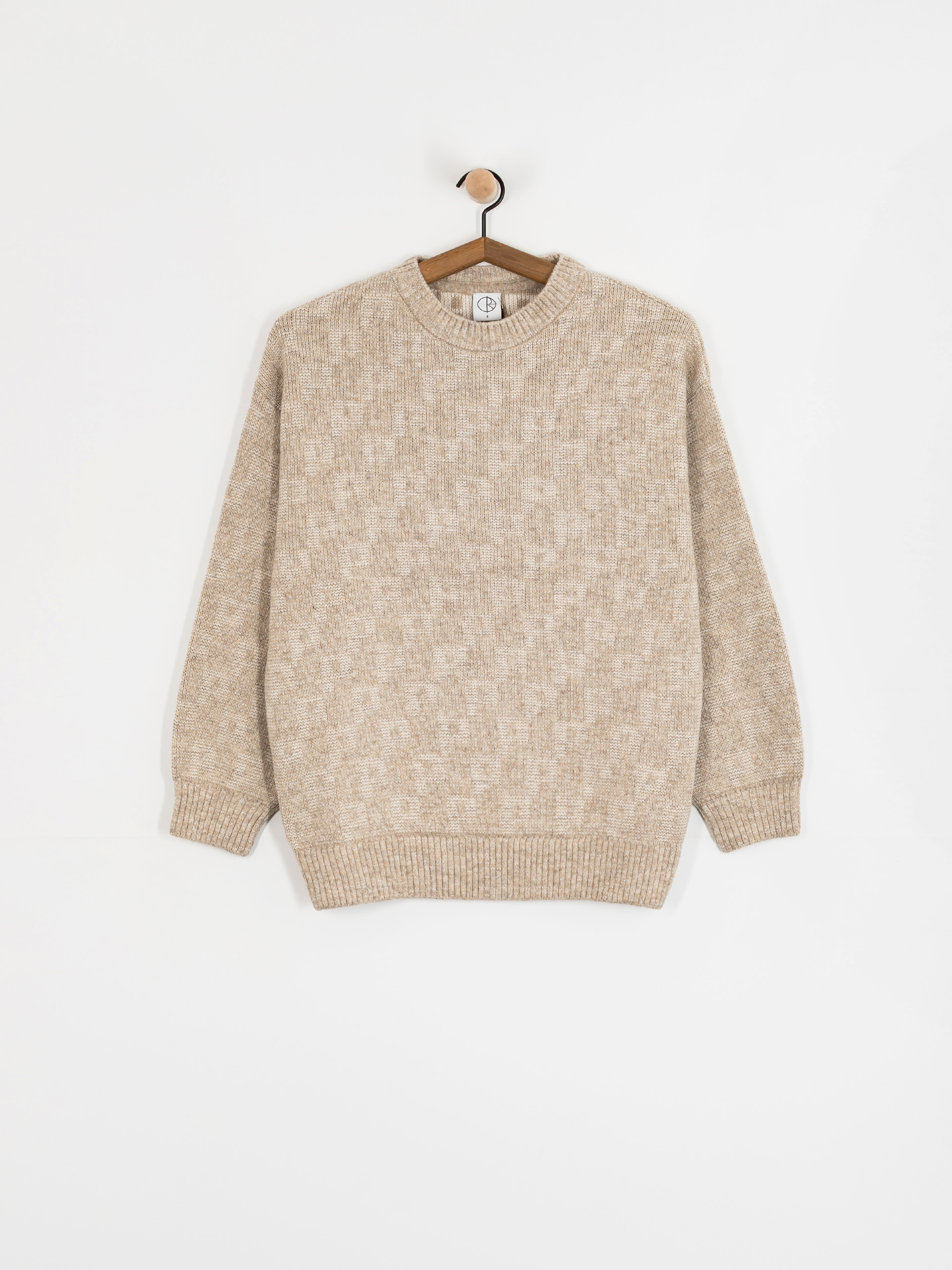 Sweter Polar Skate George P Pattern (sand)