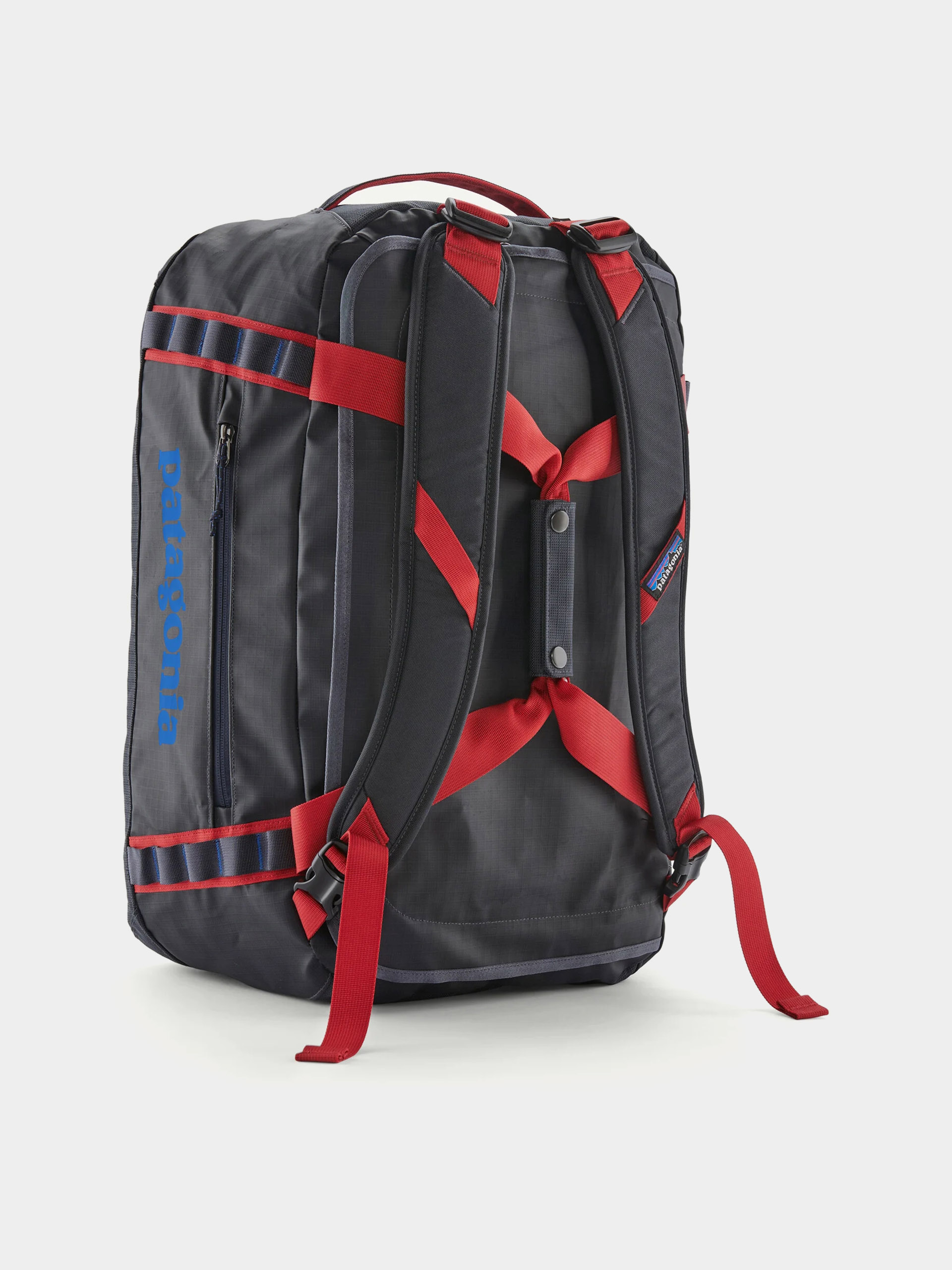 Torba Patagonia Black Hole Duffel 40L (smolder blue w/amanita red)