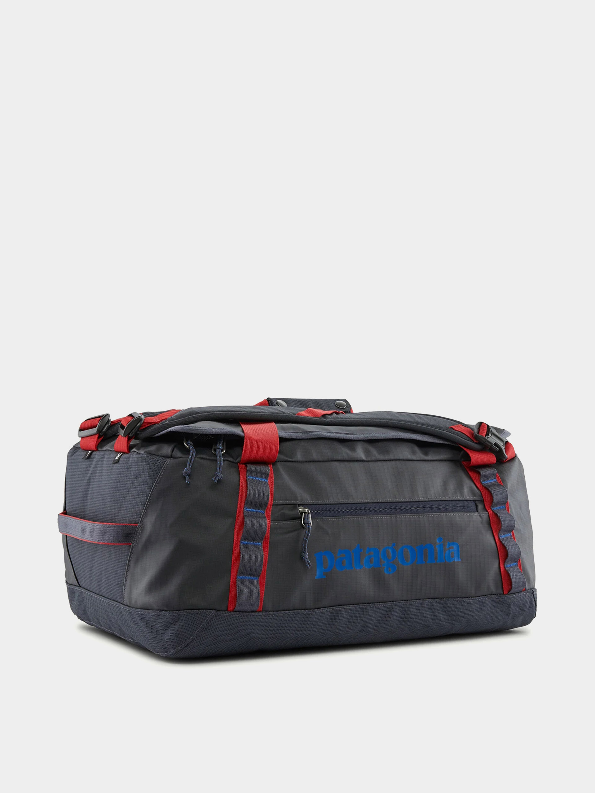 Torba Patagonia Black Hole Duffel 40L (smolder blue w/amanita red)