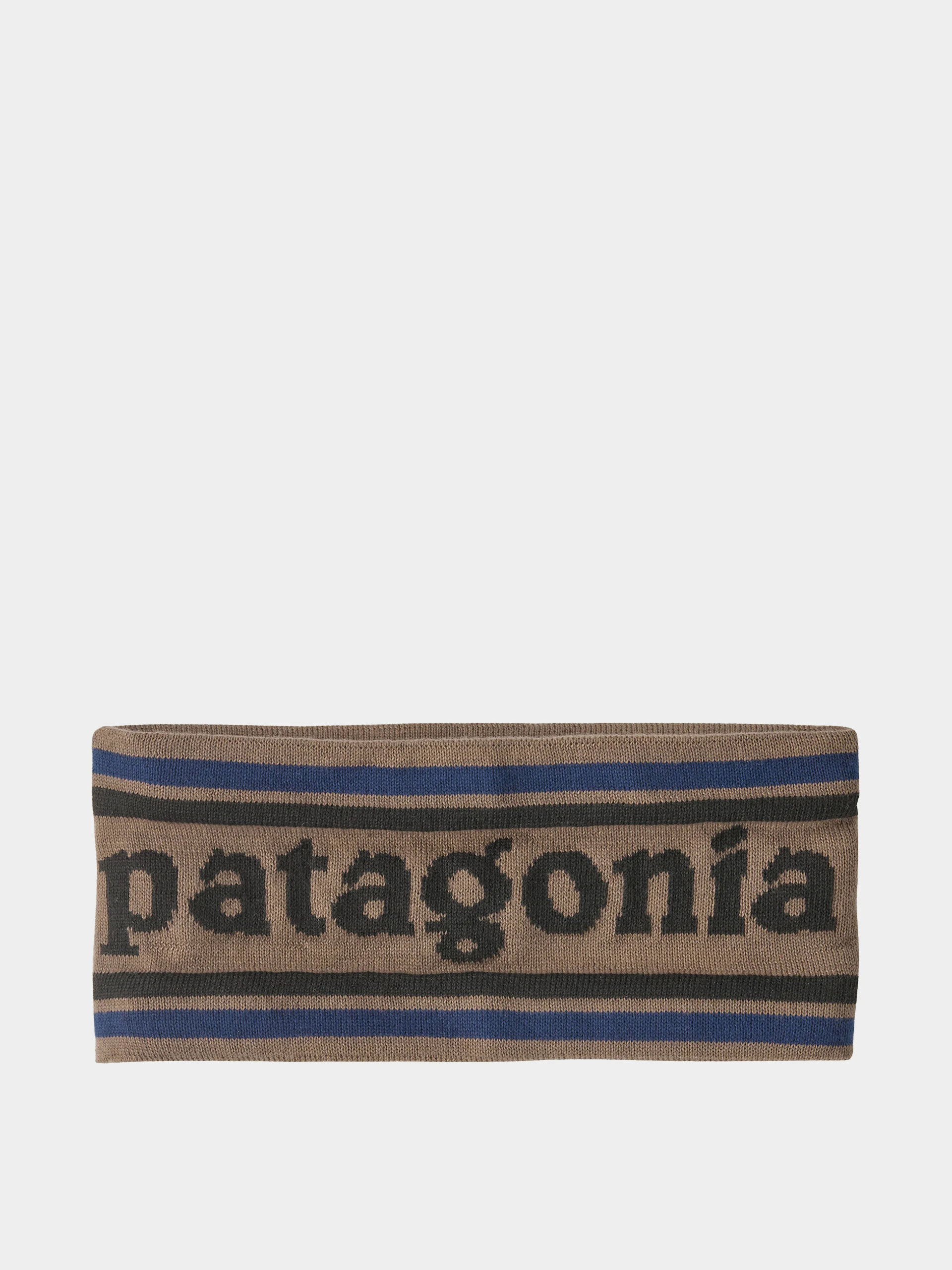 Opaska zimowa Patagonia Powder Town (park stripe marlow brown)