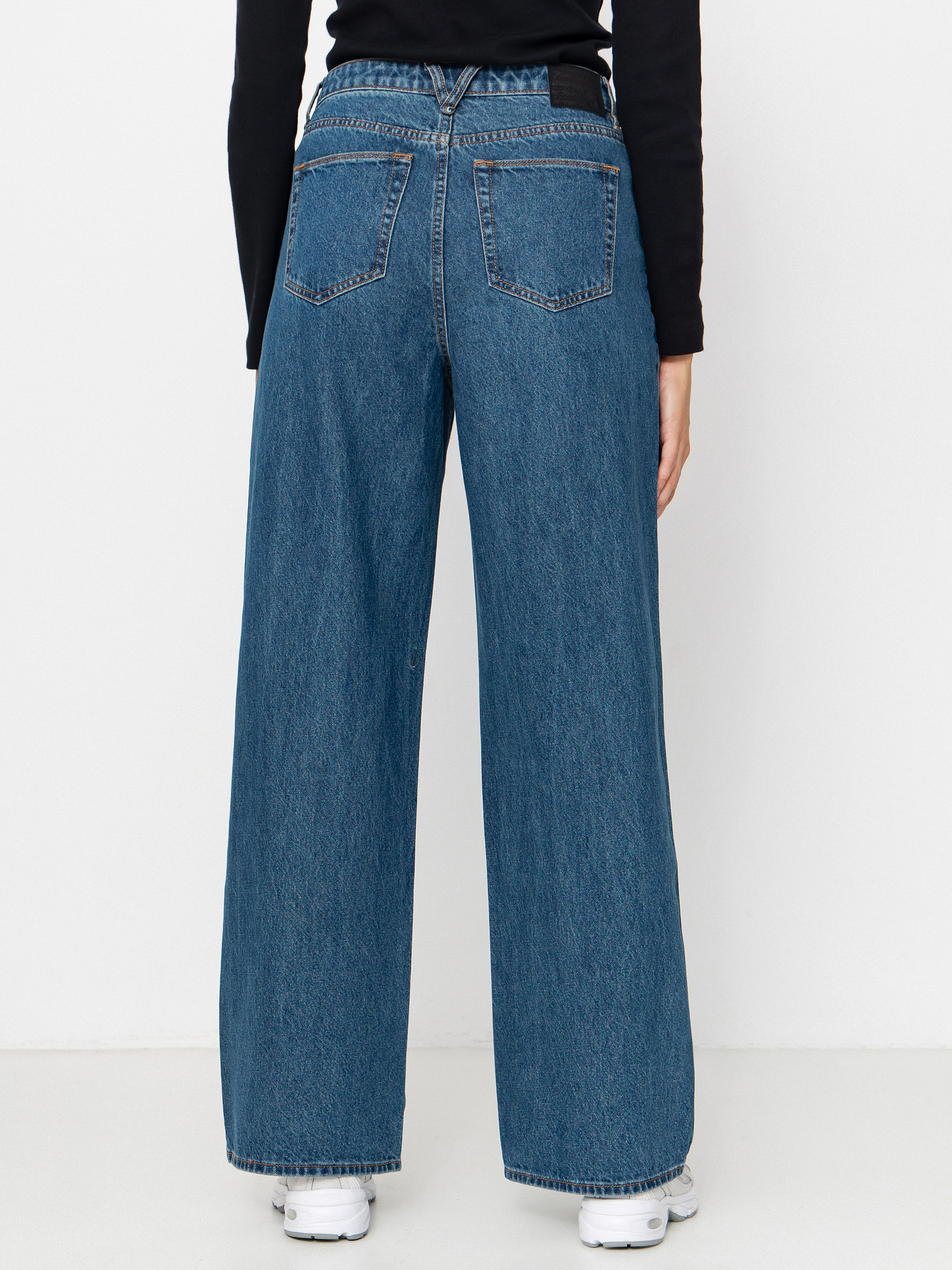 Spodnie Volcom Stoned Bf Hirise Wmn (indigo ridge wash)