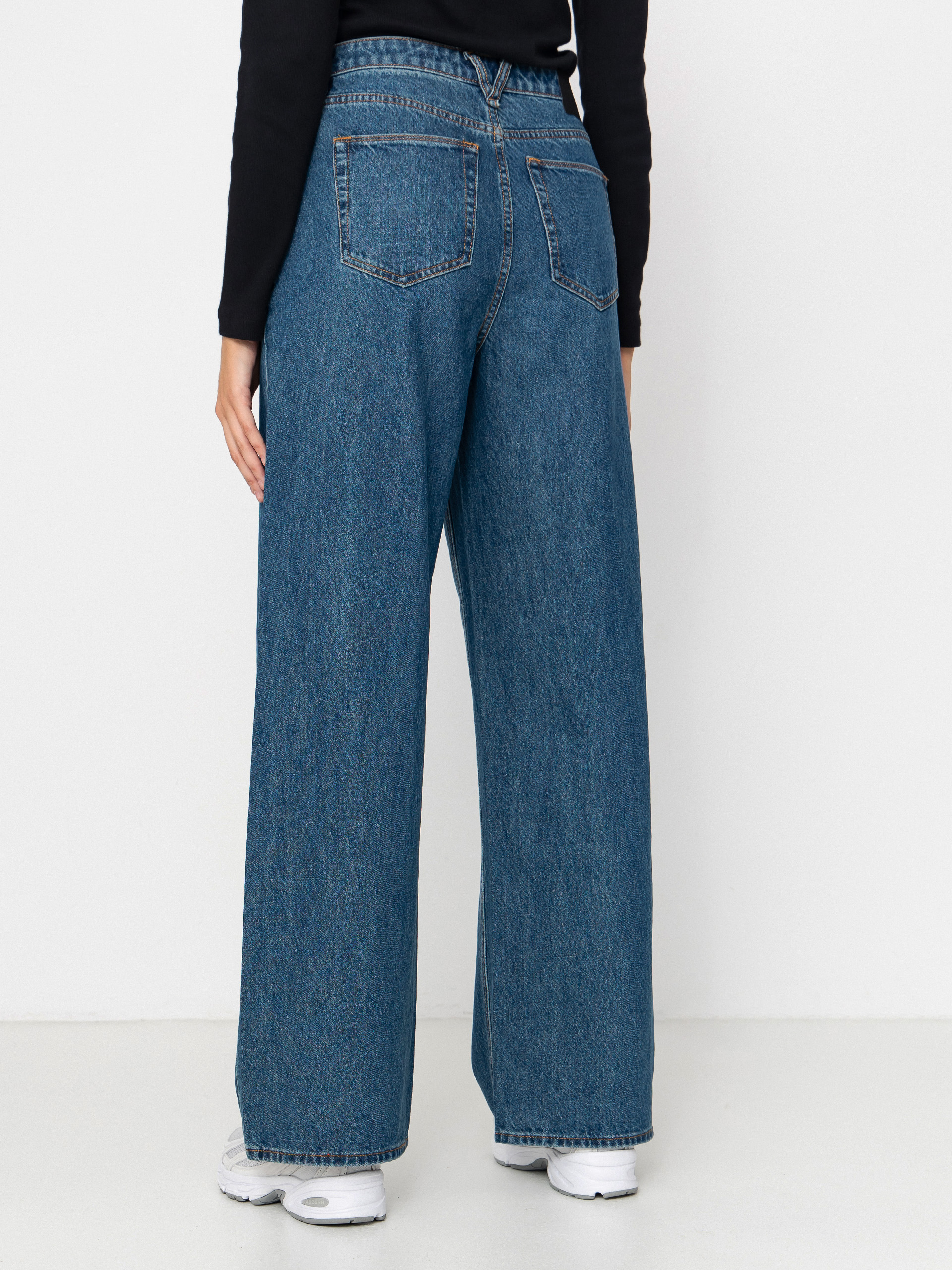 Spodnie Volcom Stoned Bf Hirise Wmn (indigo ridge wash)