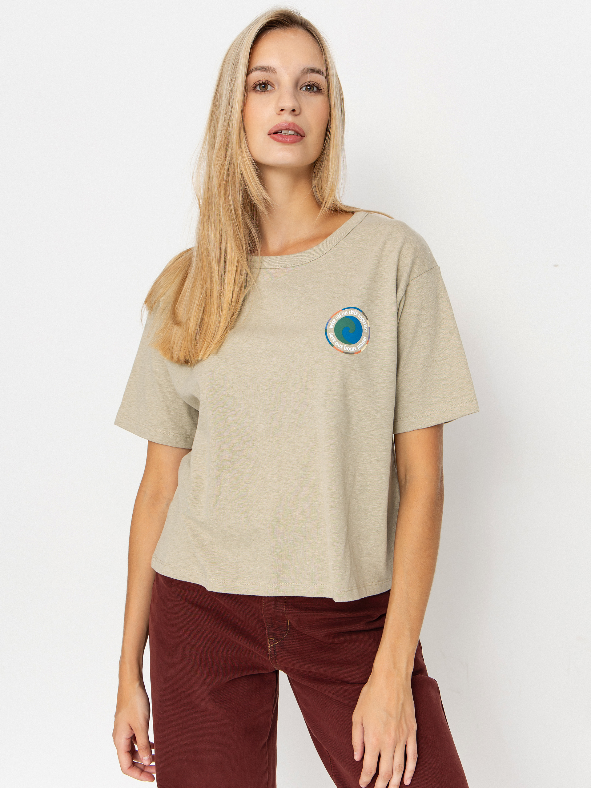 T-shirt Patagonia Unity Fitz Easy Cut Responsibili Wmn (pumice)